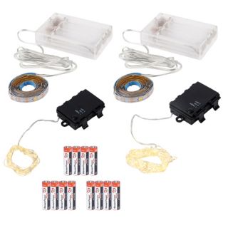 KARIN JITTENMEIER Kreativ-Set LED Lichterketten & LED Lichterbänder 16tlg.