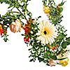 CRAFT BUDDY™ Dekofloristik-Set verschiedene Blüten, Girlande & Kranz 48tlg., 7 of 7