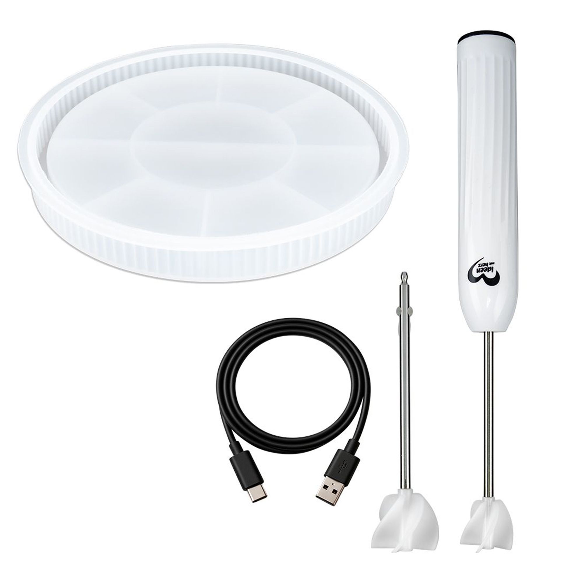 KARIN JITTENMEIER Kreativ-Set Silikonform & Handmixer 2tlg.