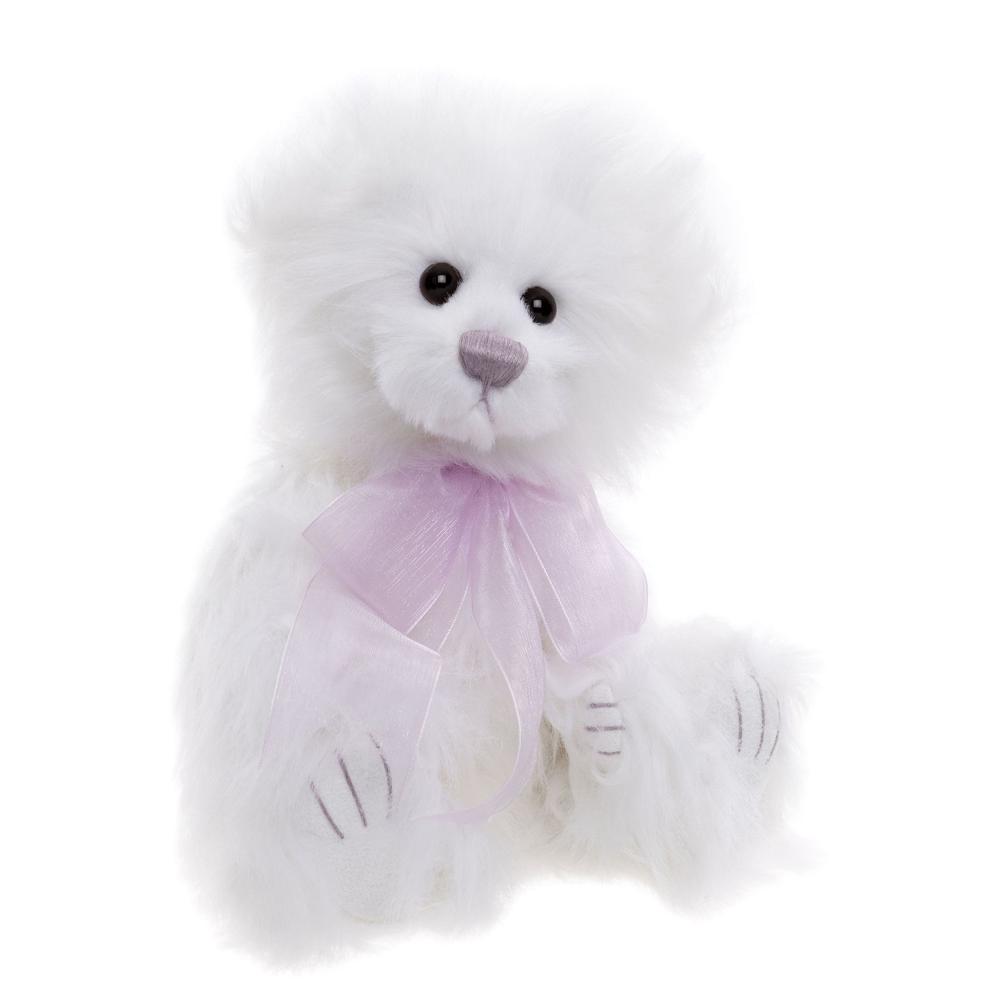 CHARLIE BEARS® Plüschbär Amaris mit Schleife Höhe ca. 28cm