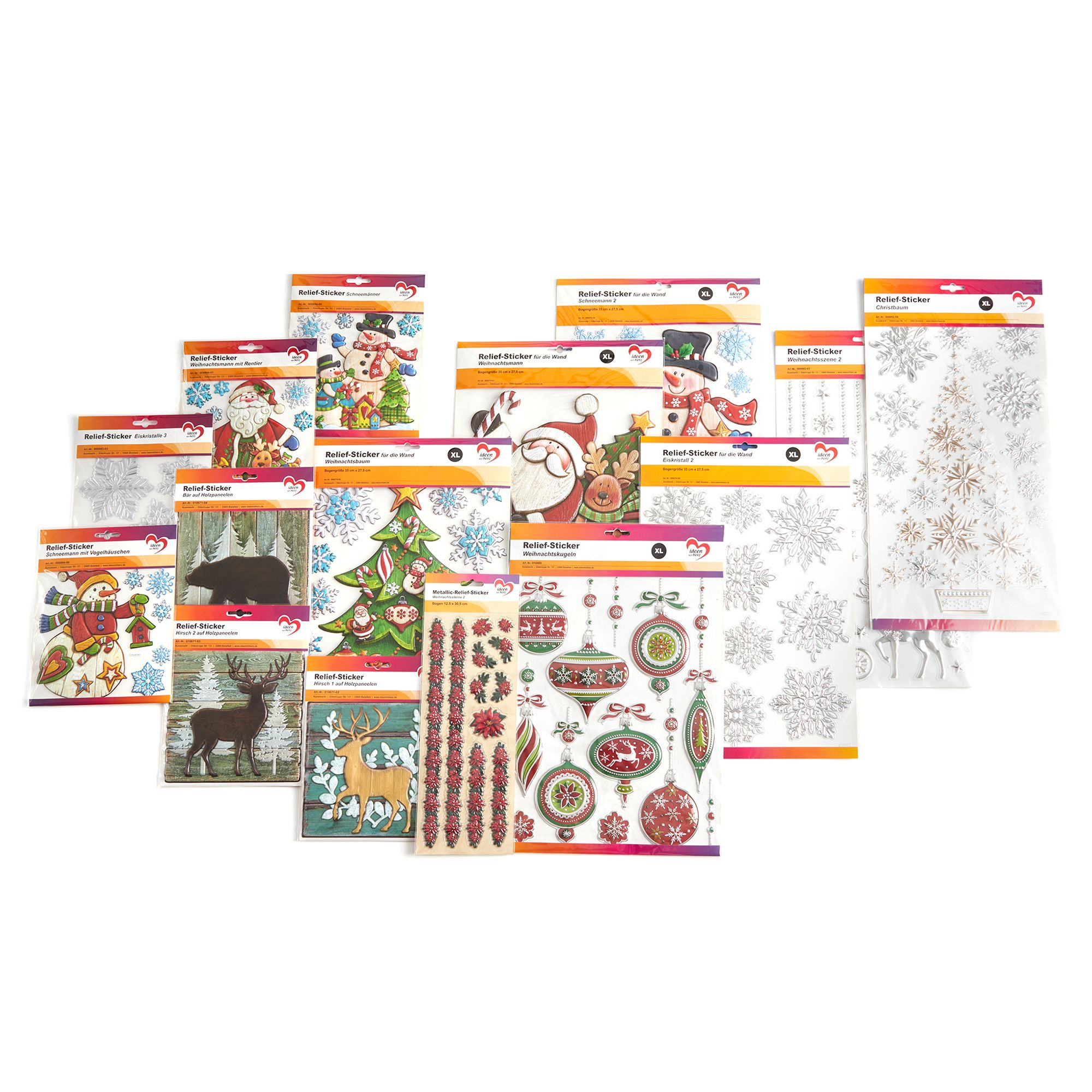 KARIN JITTENMEIER Sticker-Set Stickerbogen Vielfalt 15tlg. - QVC.de