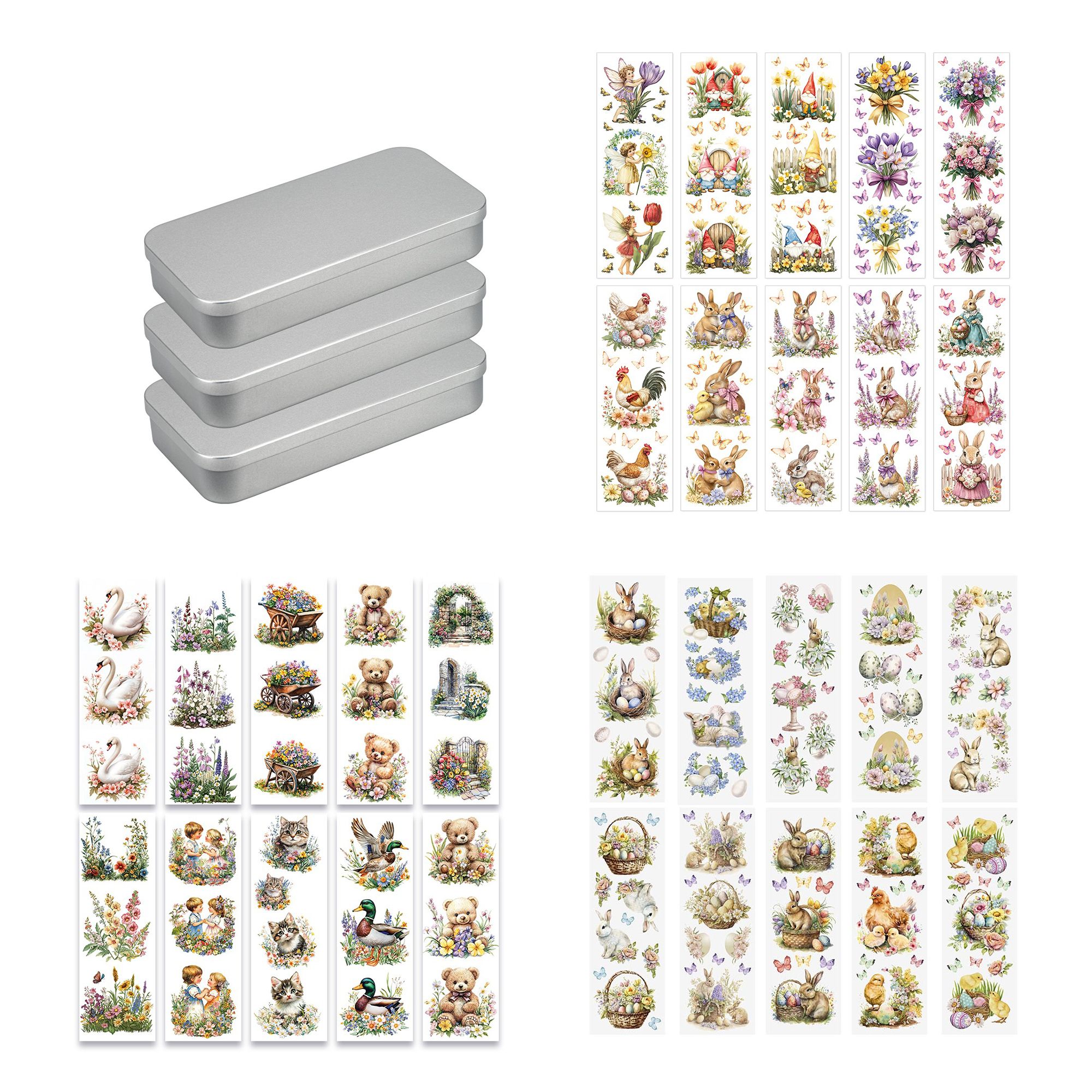 KARIN JITTENMEIER Club Artikel Premium Transfers Frühlings-& Osterzeit 33tlg.