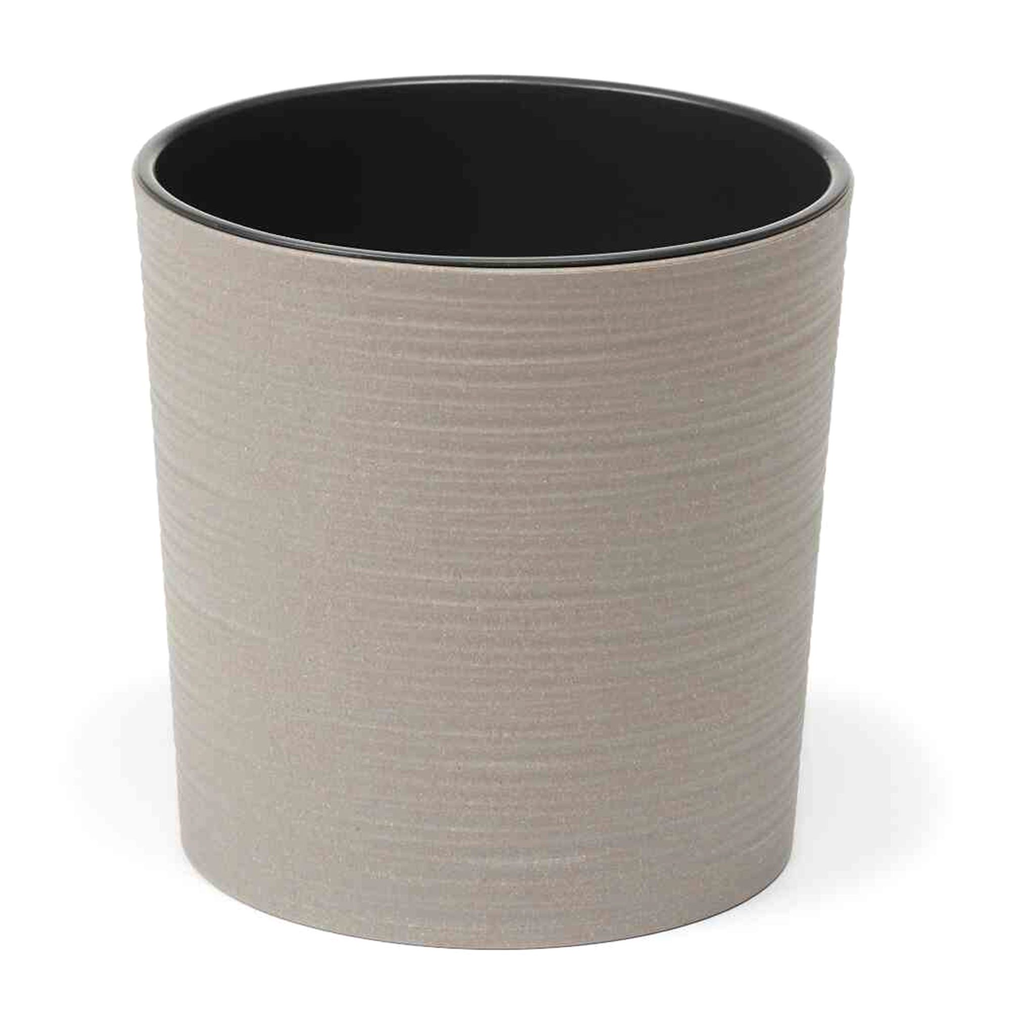 SIENA GARDEN Eco Pflanzgefäß Lens Rillen-Optik ca. 25x25,5cm