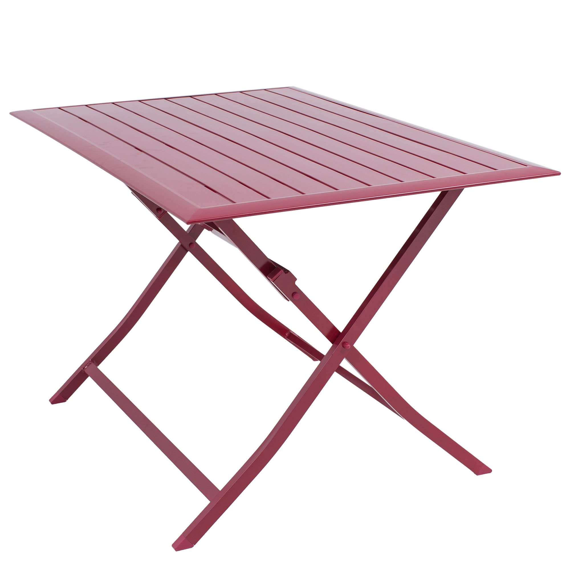 GREEN LOUNGE Alu-Klapptisch wetterfest max. Belastung 50kg ca. 80x120x73cm