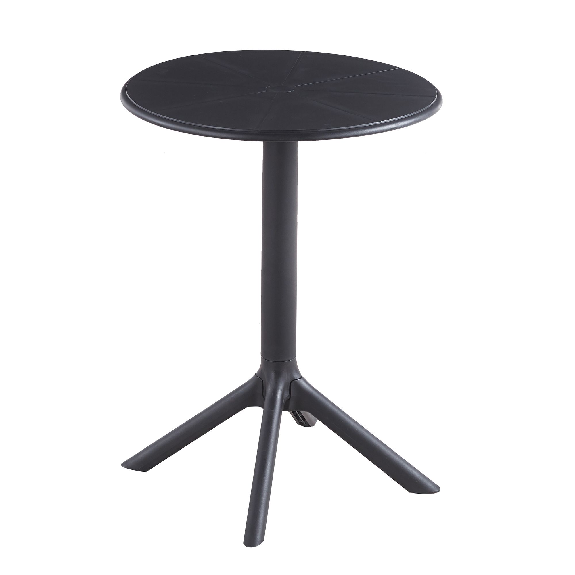 GREEN LOUNGE Gartentisch, rund fiberglasverstärkt max. Belastung 75kg Ø 60cm, H. 75cm