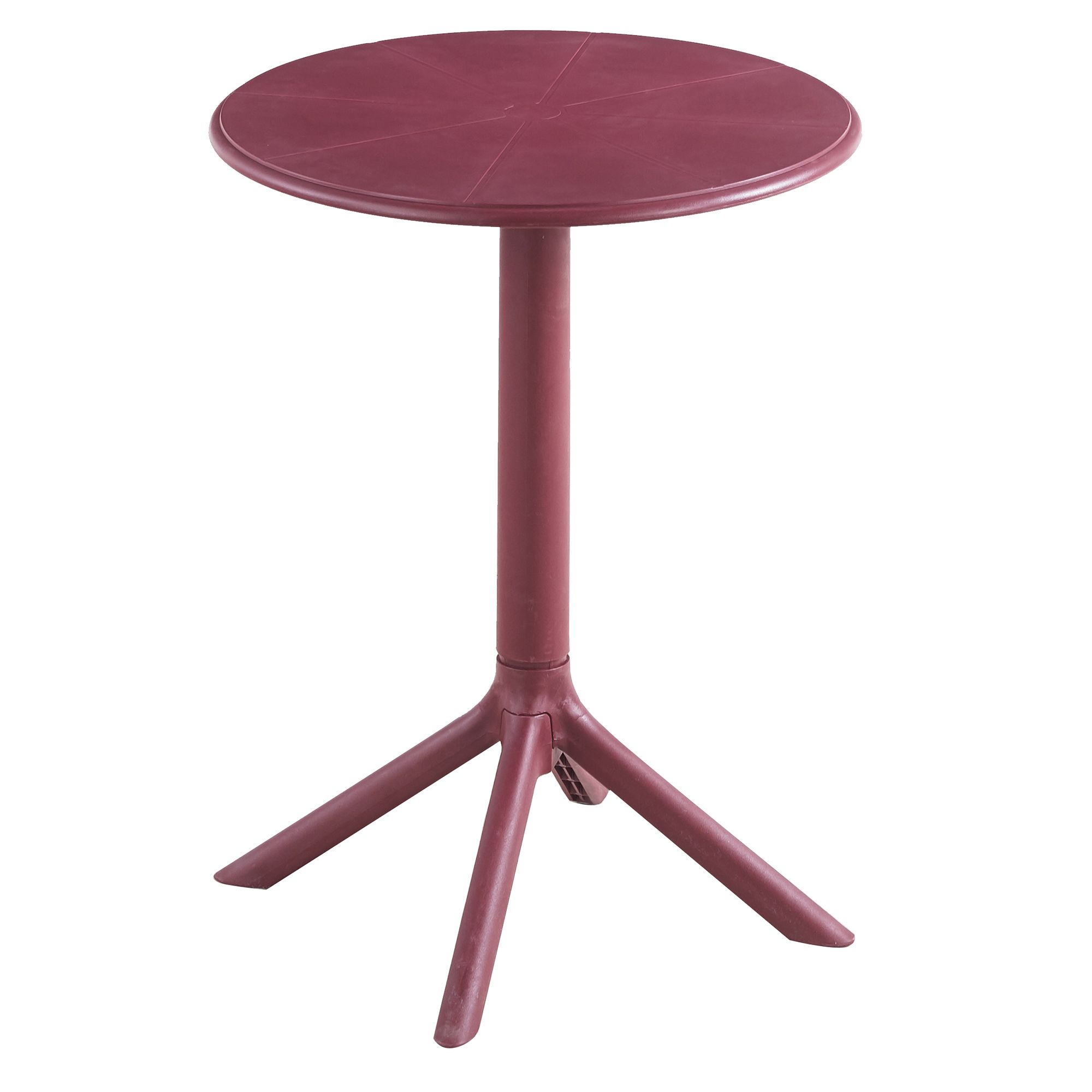 GREEN LOUNGE Gartentisch, rund fiberglasverstärkt max. Belastung 75kg Ø 60cm, H. 75cm