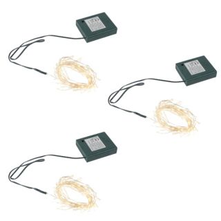 KARIN JITTENMEIER Kreativ-Set LED Cluster Drahtlichterketten 3tlg.