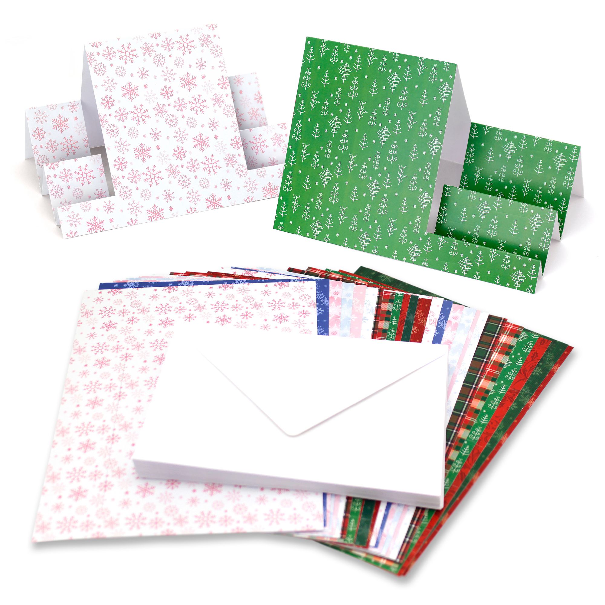 KATY SUE Grußkarten-Set Treppenkarten versch. Desings 48tlg.
