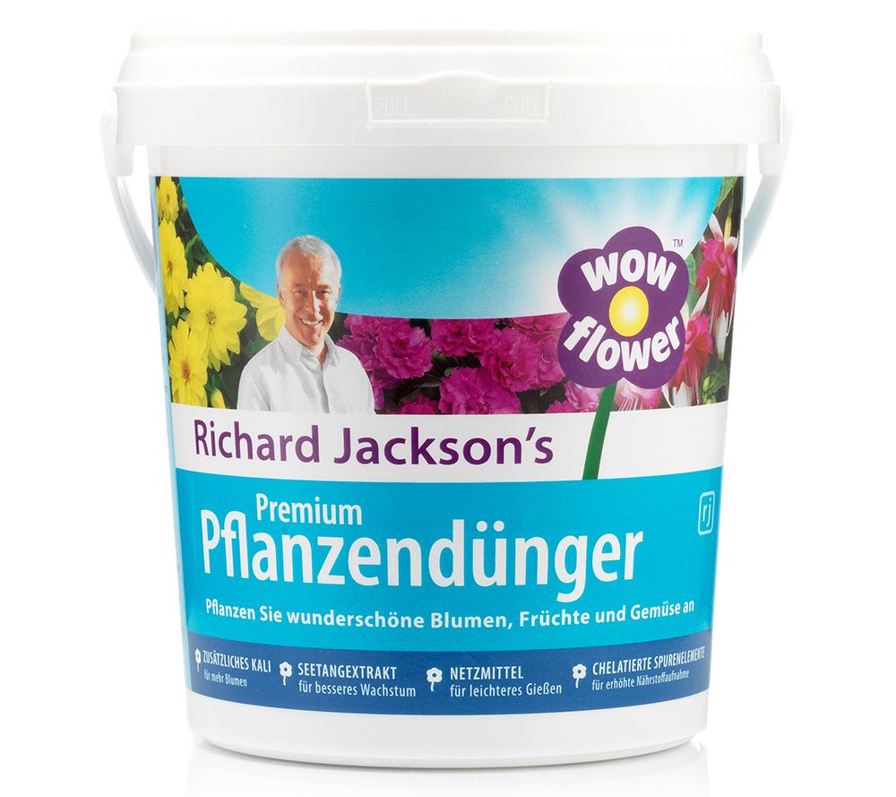 RICHARD JACKSON´S Wow Flower Universaldünger hochkonzentriert 750g QVC.de