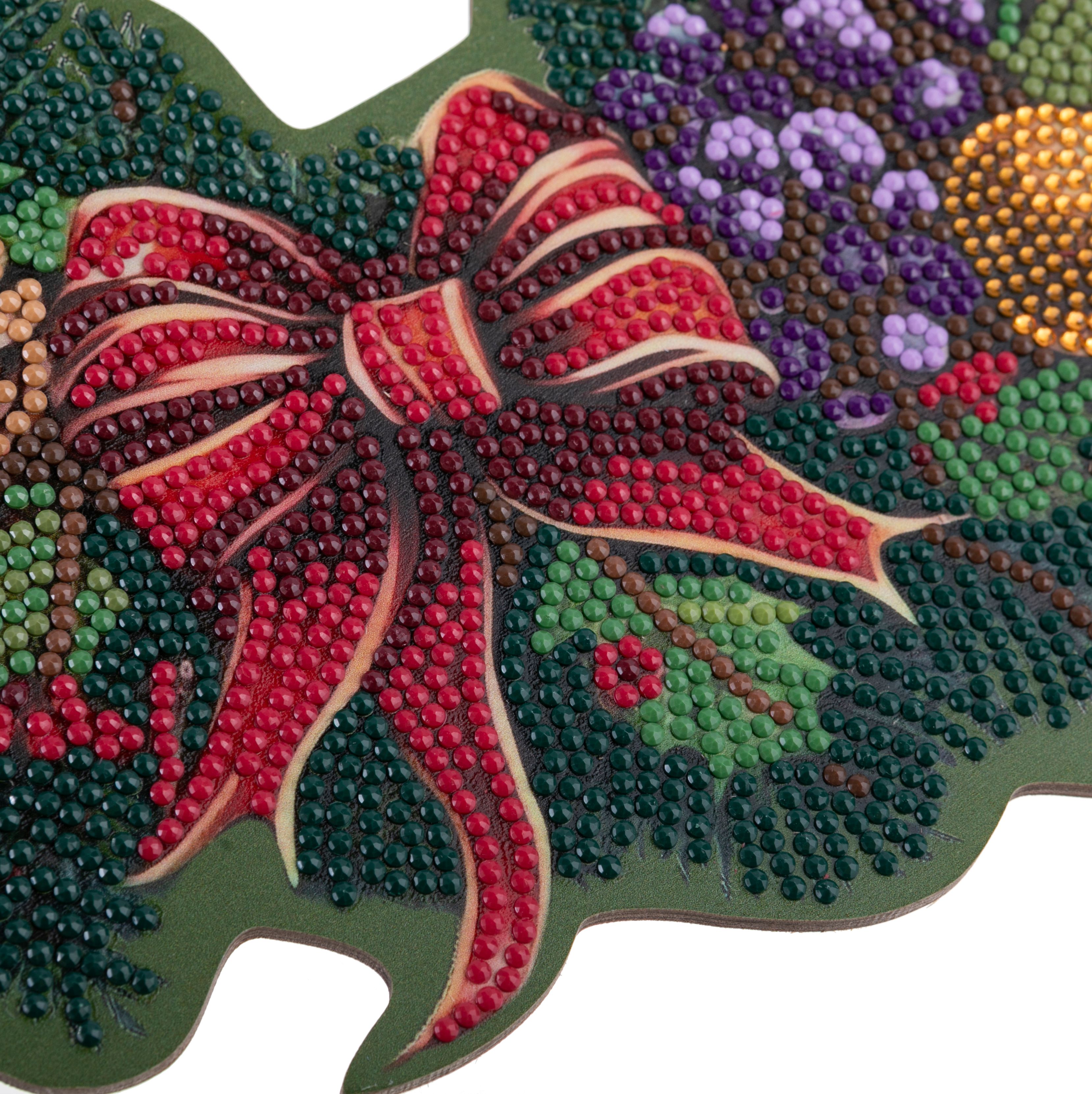 CRAFT BUDDY™ Diamond Painting Weihnachtskranz zum Nachlegen 6tlg. QVC.de