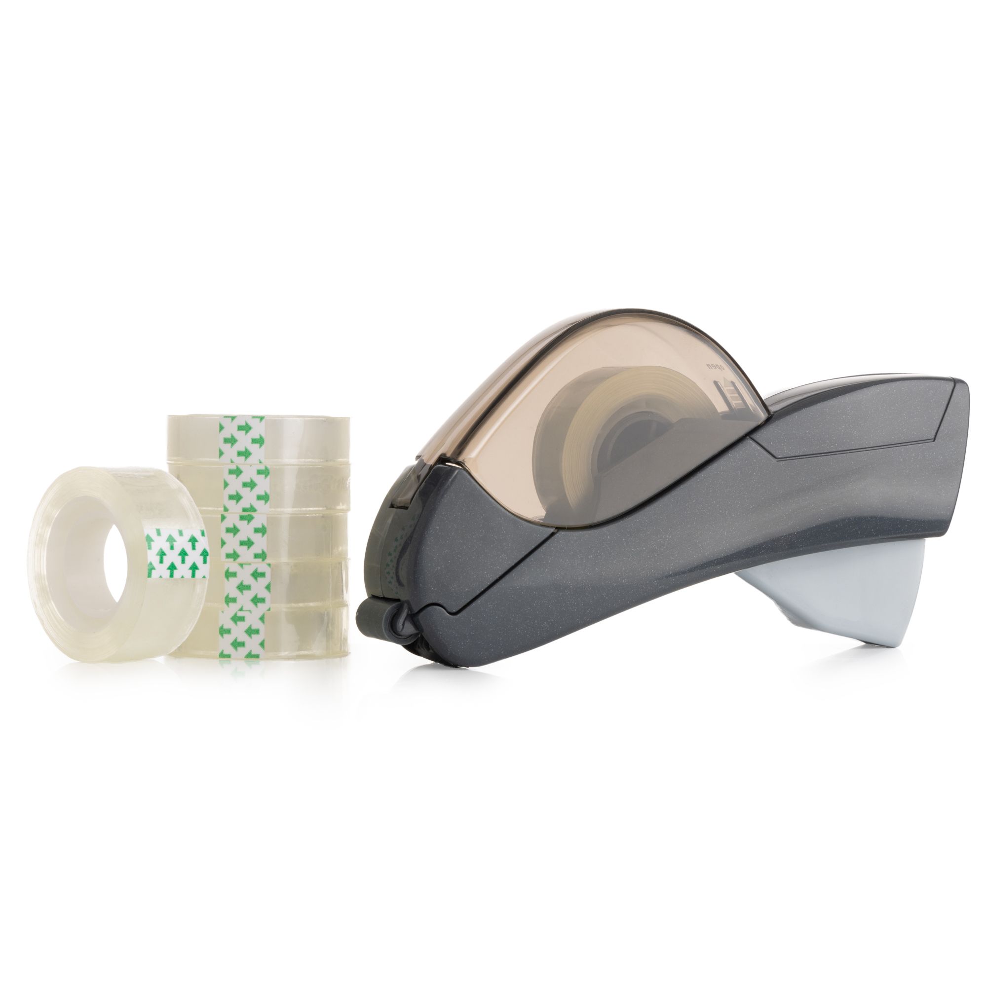 Klebe-Set Klebeabroller inkl. 6 Kleberollen Einhandbedienung 7tlg.