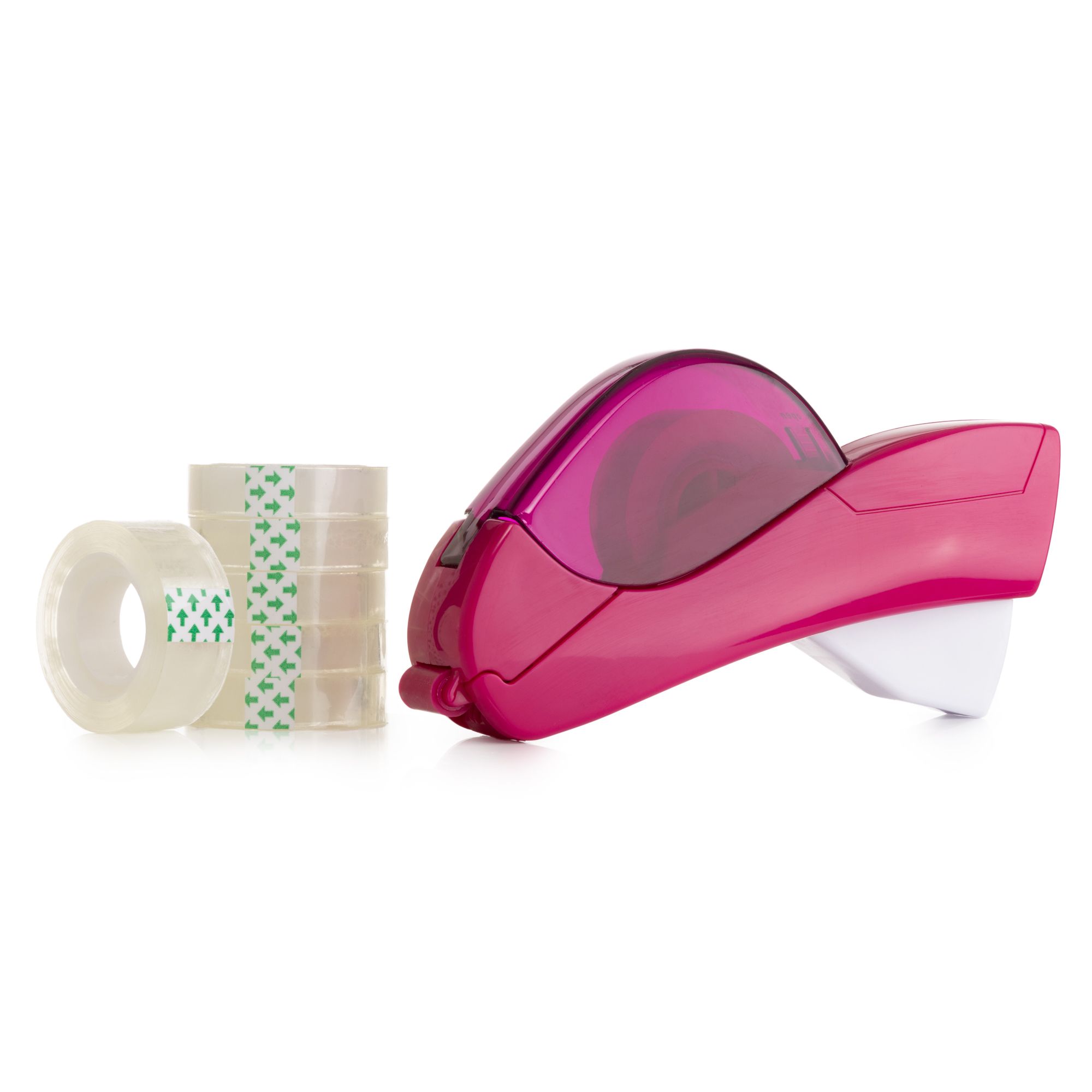 Klebe-Set Klebeabroller inkl. 6 Kleberollen Einhandbedienung 7tlg.