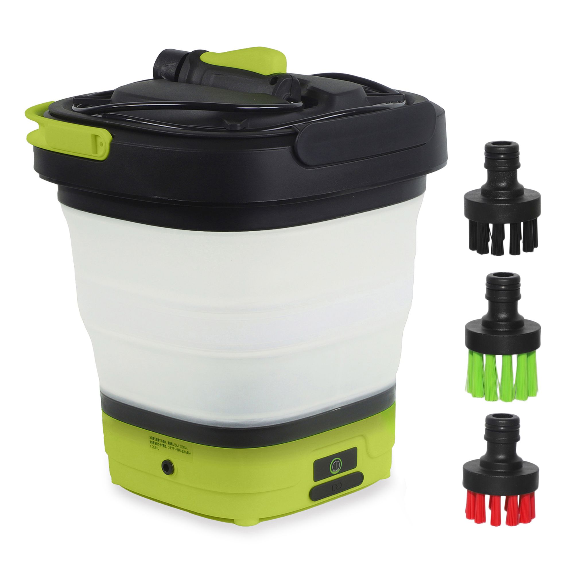 BARICUS mobiler Druckreiniger faltbarer 10L Tank Wechseldüsenköpfe 5J.Herstellergarantie