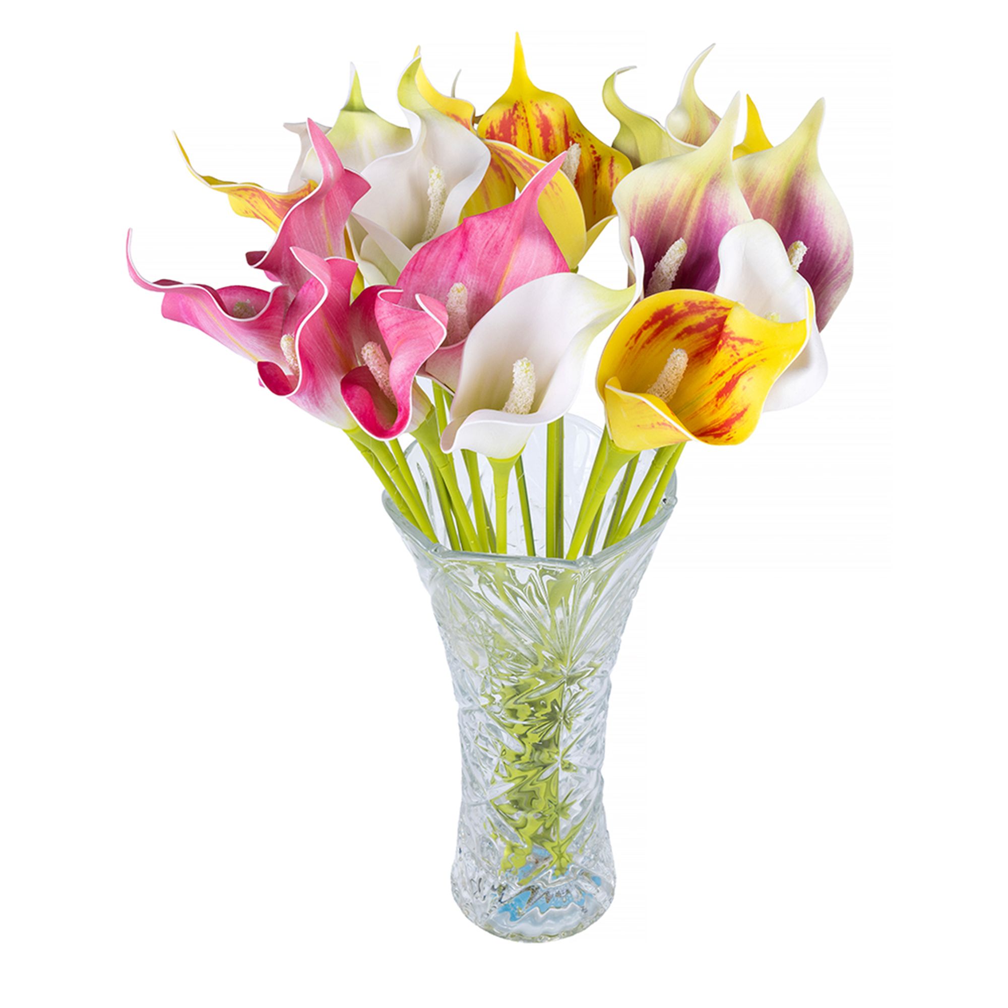 CRAFT BUDDY™ Dekofloristik-Set Calla versch. Farben 6tlg.