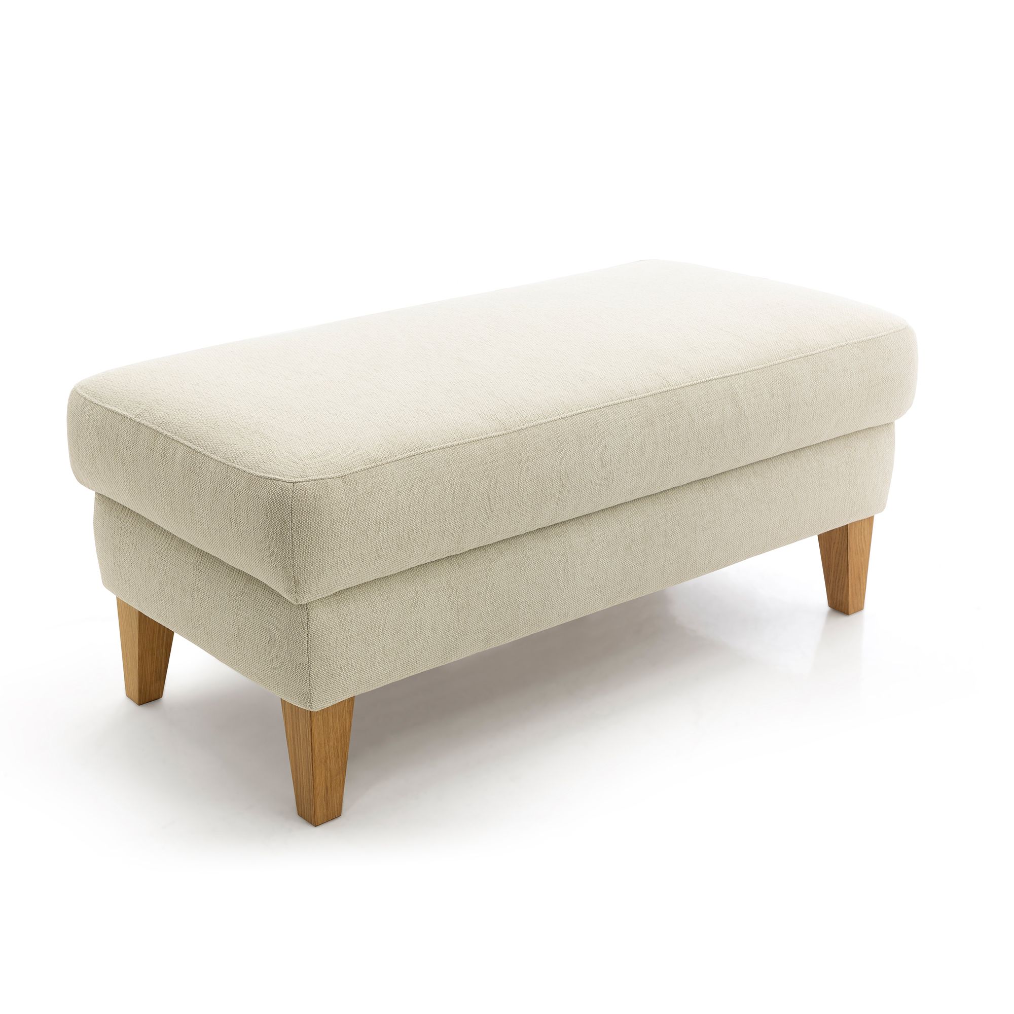 BODYFLEX LOUNGE Hocker RIMINI handgefertigt in EU ca. 60x125cm 3J.Herstellergarantie