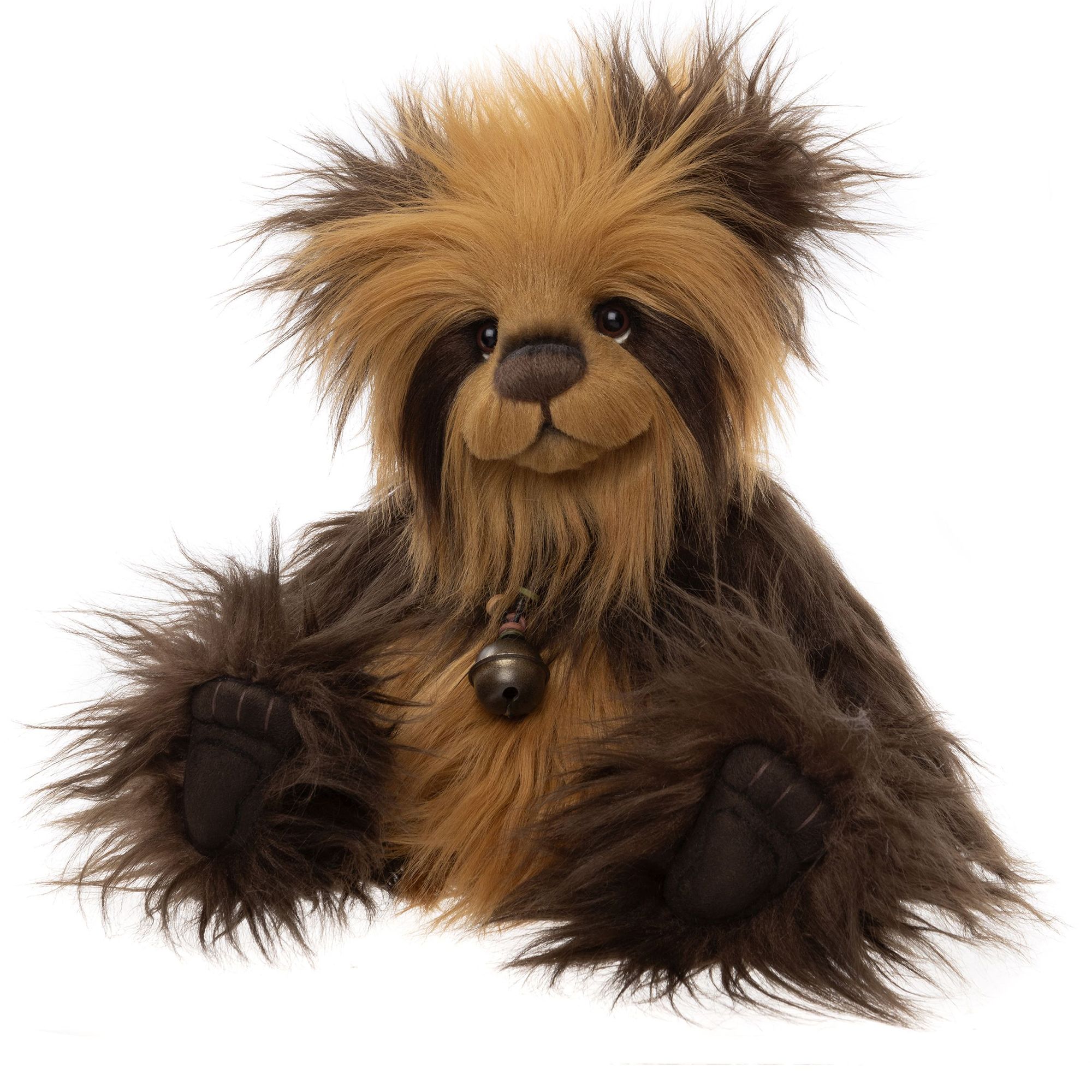 CHARLIE BEARS® Plüschbär Noodle mit Glocke Höhe ca. 33cm