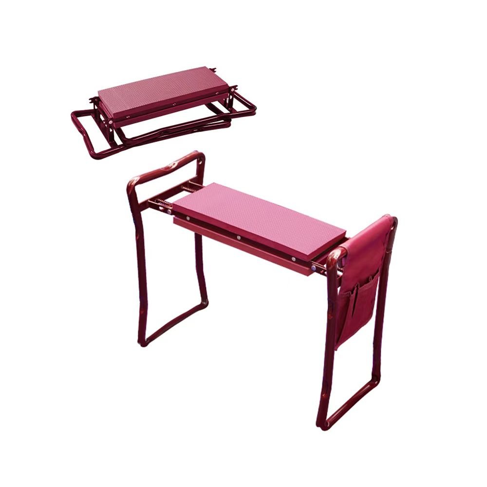 BARICUS Kniestuhl mit Hüft- & Werkzeugtasche Tragfähigkeit 150kg ca. 59x27x49cm