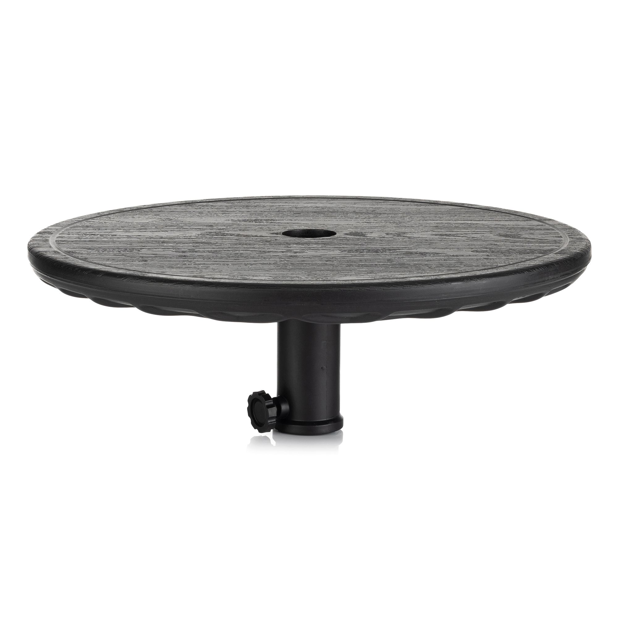 GREEN LOUNGE Sonnenschirm-Tisch Ø 50cm passend für Schirmständer mit Ø 34/38/48mm