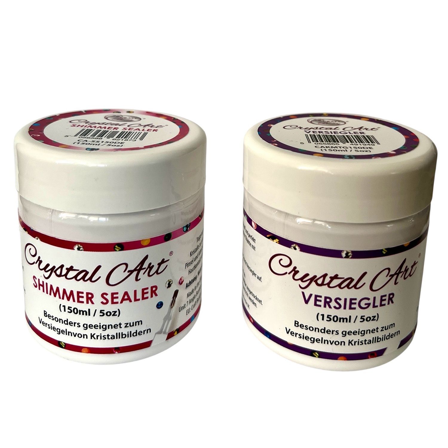 CRAFT BUDDY™ Diamond Painting Ergänzungs-Set Versiegelungslack 2tlg.