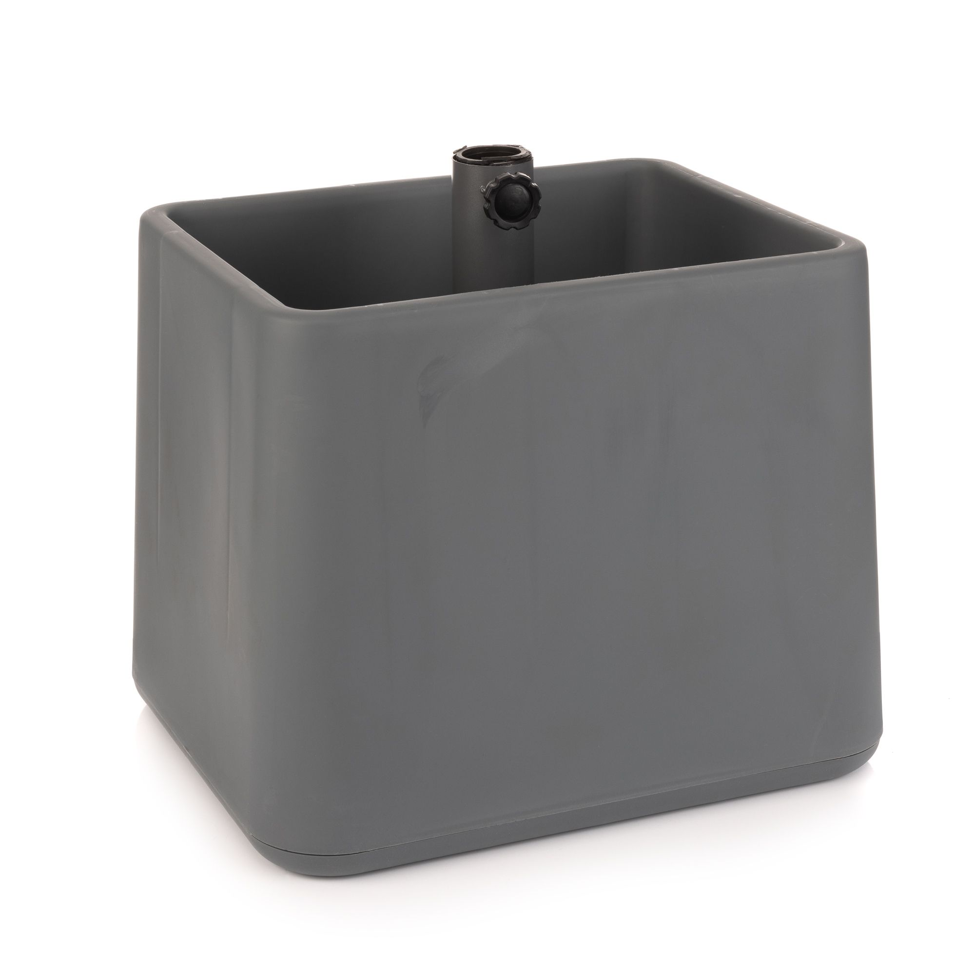 GREEN LOUNGE Schirmständer inkl. Pflanzgefäß, 50kg nach Befüllung ca. 46x38x37cm