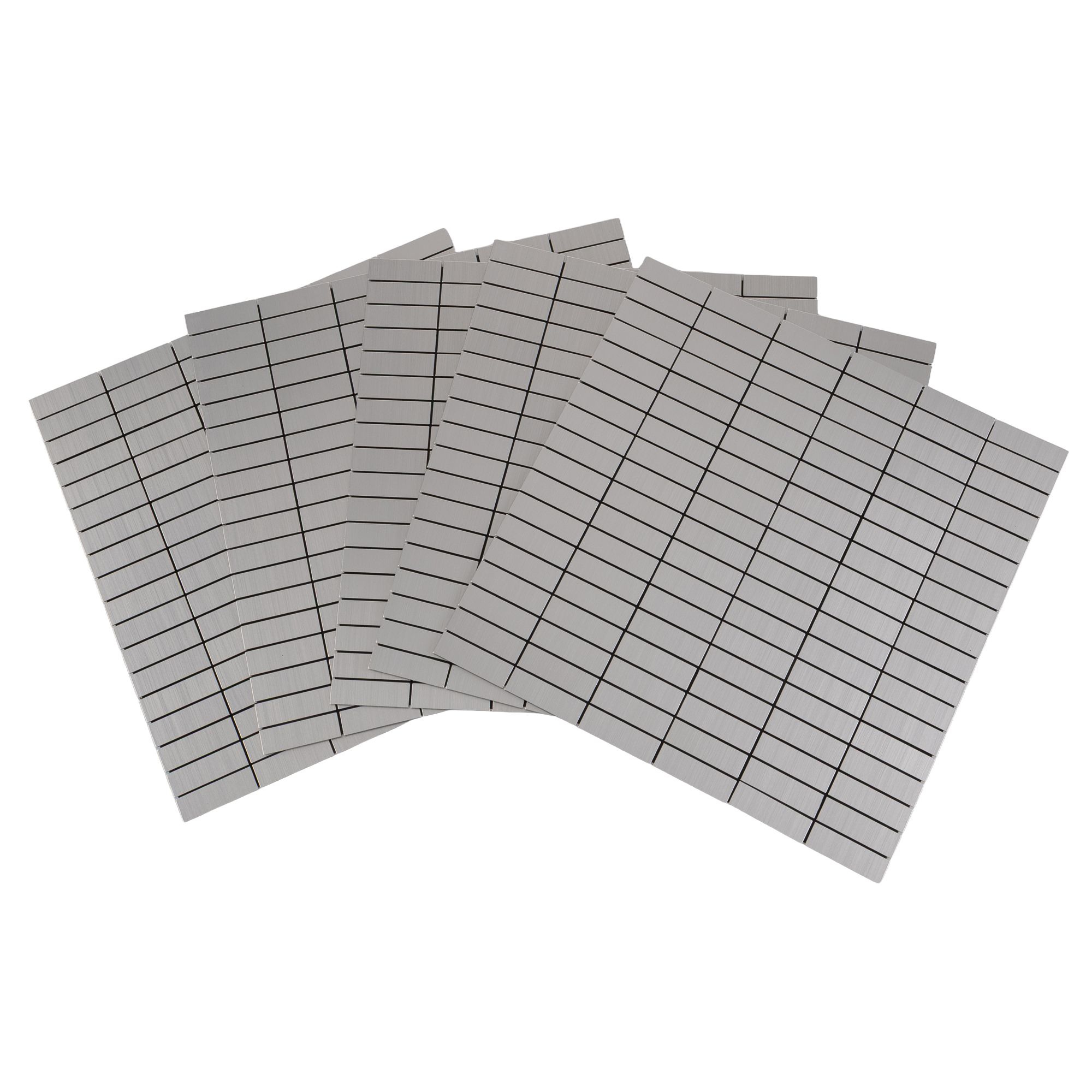 Kreativ-Set Wandsticker Muster Rechteck ca. 30x30cm 5tlg.