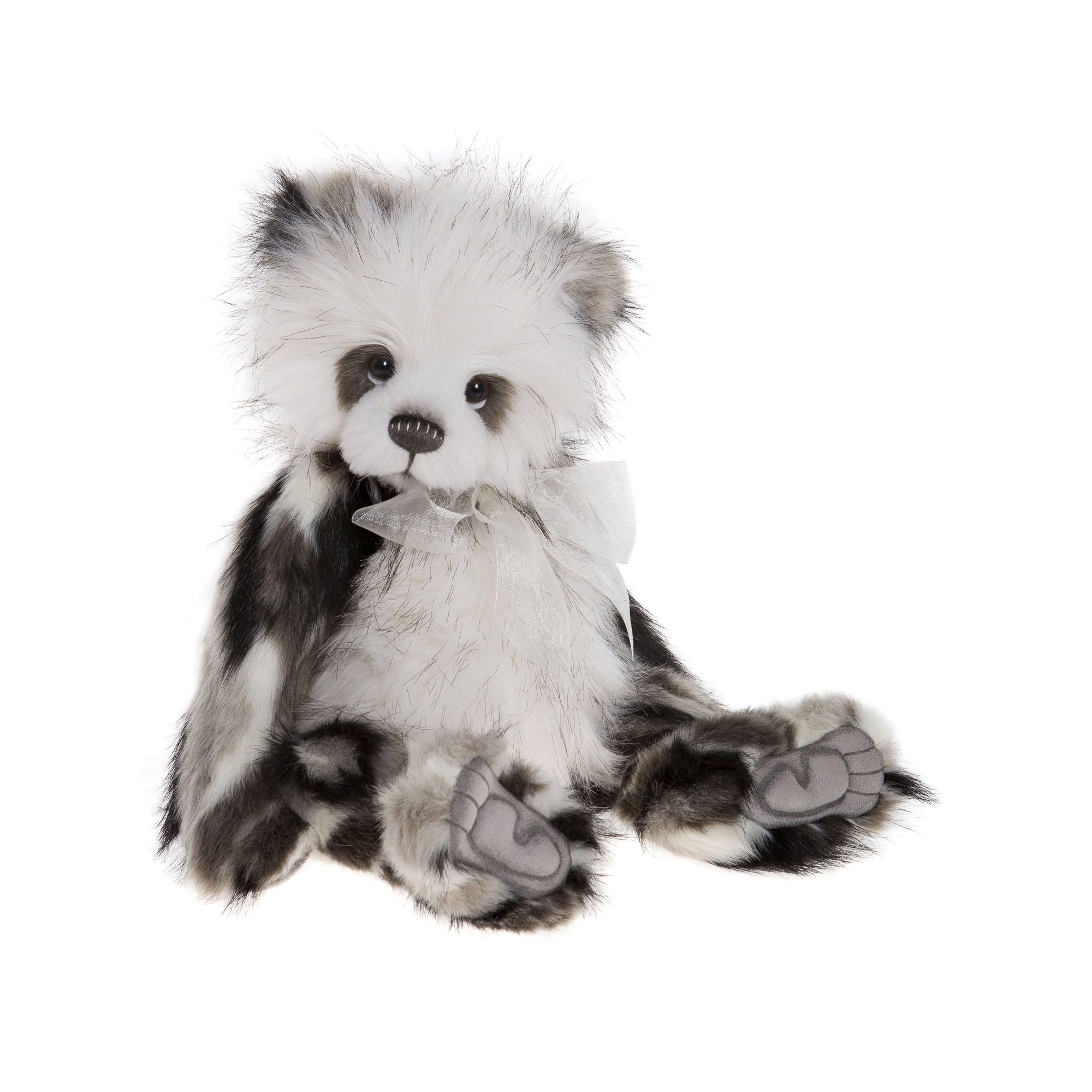 CHARLIE BEARS® Plüschbär Kerri mit Schleife Höhe ca. 46cm QVC.de