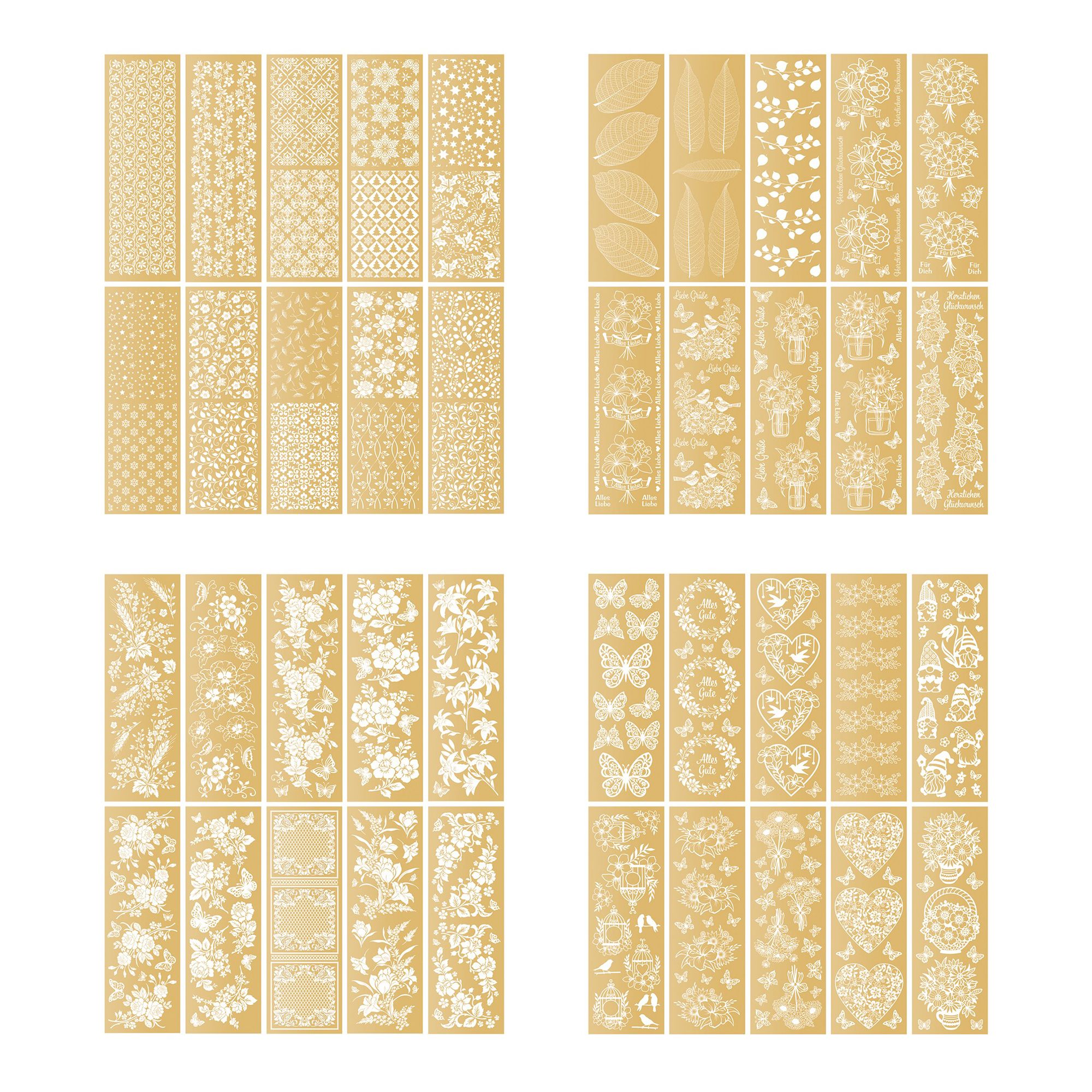KARIN JITTENMEIER Kreativ-Set Transfermotive versch. Designs 44tlg.