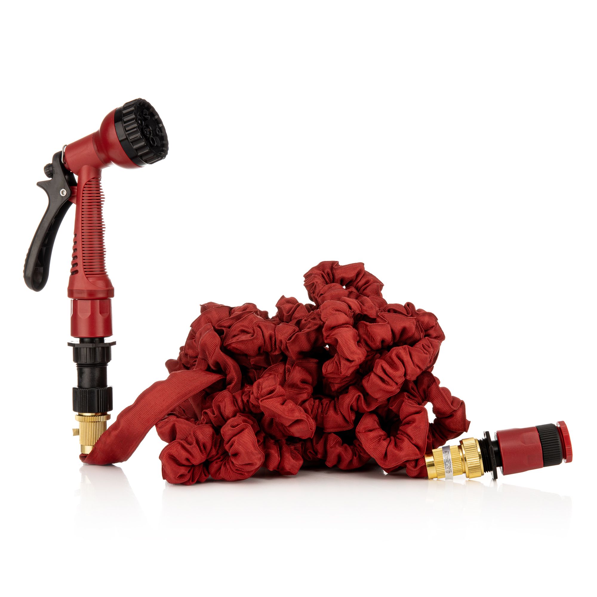 ZAUBERSCHLAUCH innovatives Material geringes Gewicht selbstaufrollend inkl. Gartenbrause