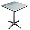 GARDEN PLEASURE Bistro-Tisch belastbar bis 30kg quadratisch 60x60cm verstellbare Füße