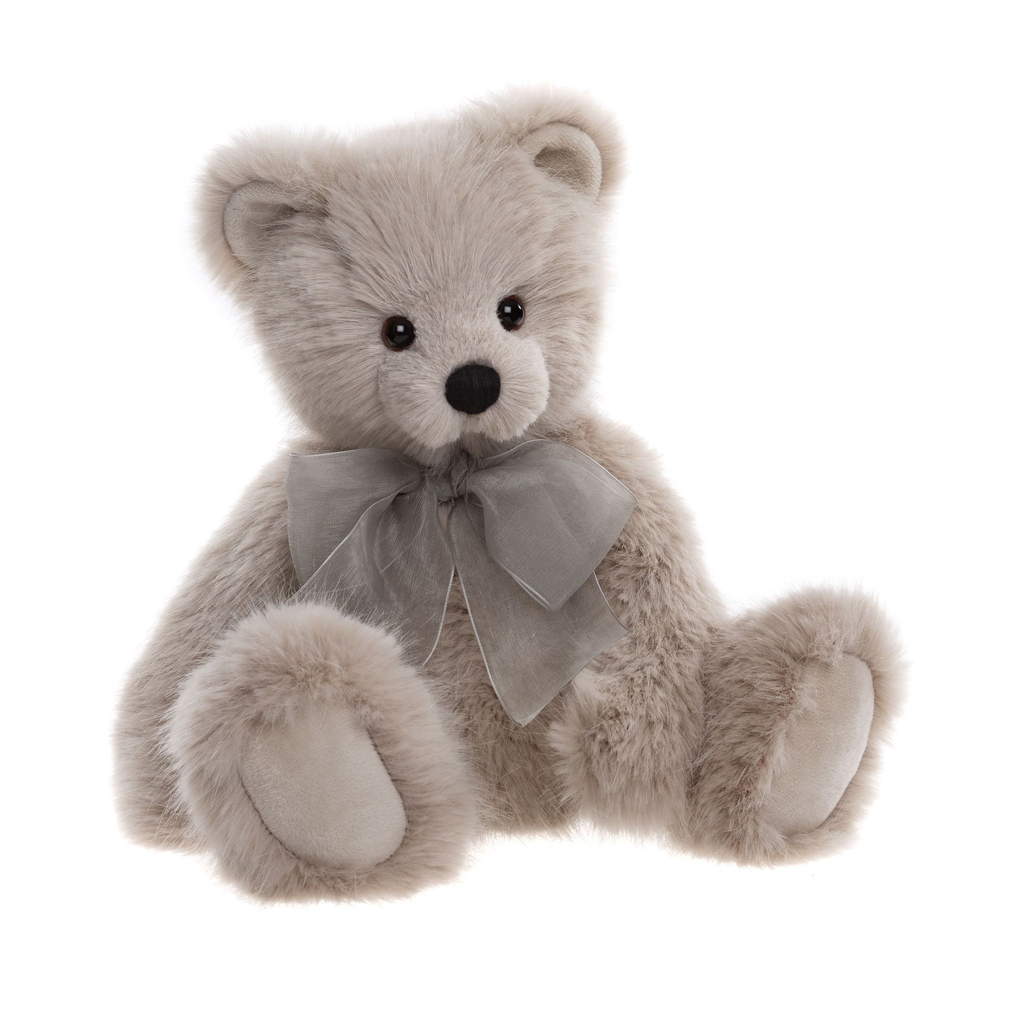 CHARLIE BEARS® Plüschbär Jelly Bean mit Schleife Höhe ca. 36cm