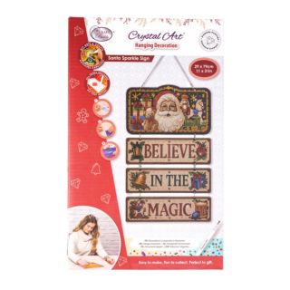 CRAFT BUDDY™ Diamond Painting-Set Türschild mit Schriftzug 7tlg.