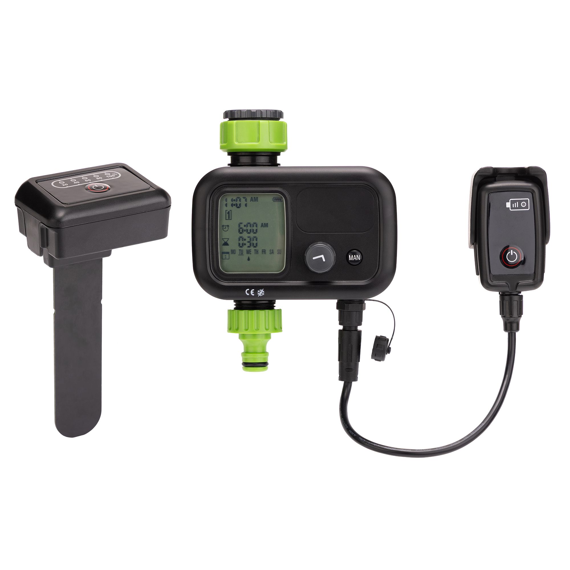 BARICUS Smarte Wasseruhr inkl. Sensor Reichweite 30m 5J.Herstellergarantie