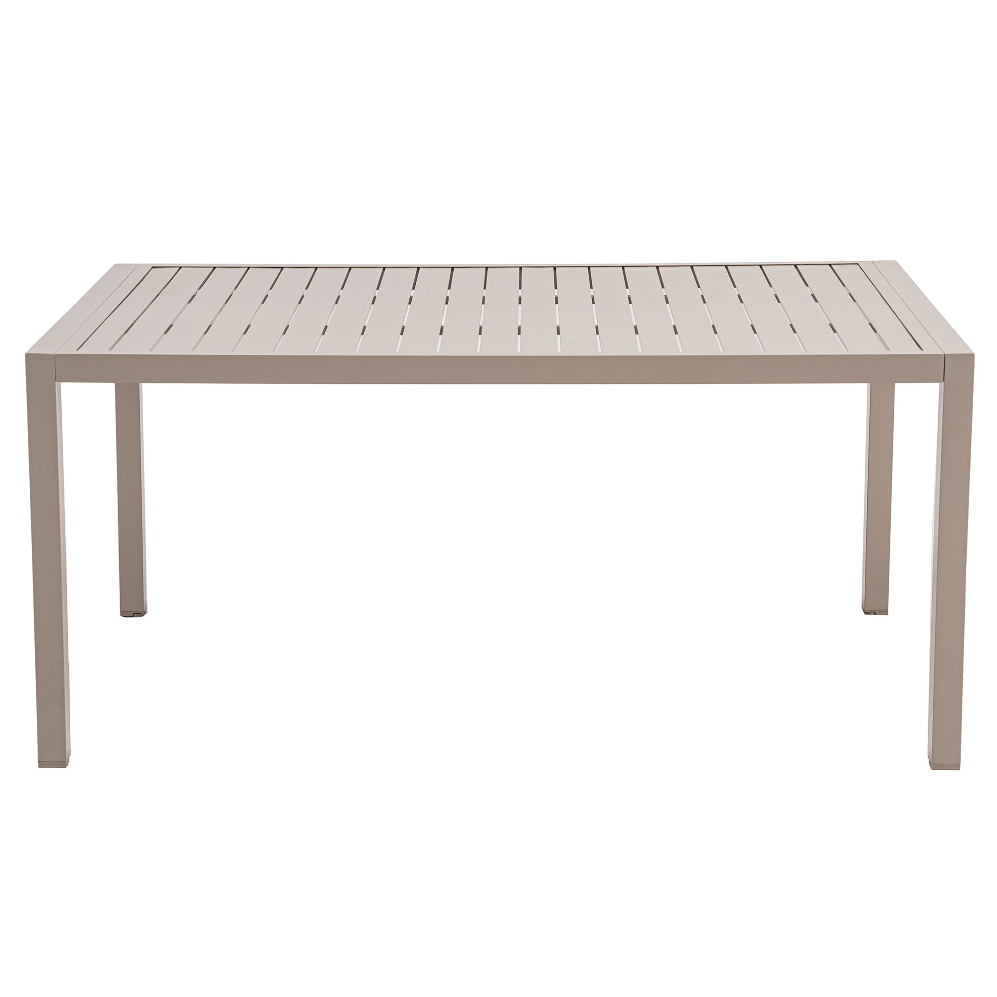 GREEN LOUNGE Aluminium-Gartentisch witterungsbeständig ca. 161x100x72cm