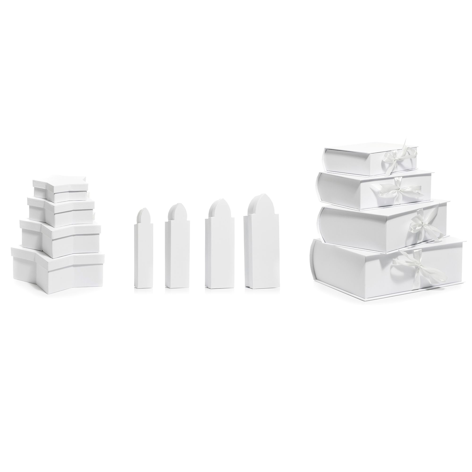 KARIN JITTENMEIER Kreativ-Set Geschenkboxen versch. Formen & Größen, 12tlg.