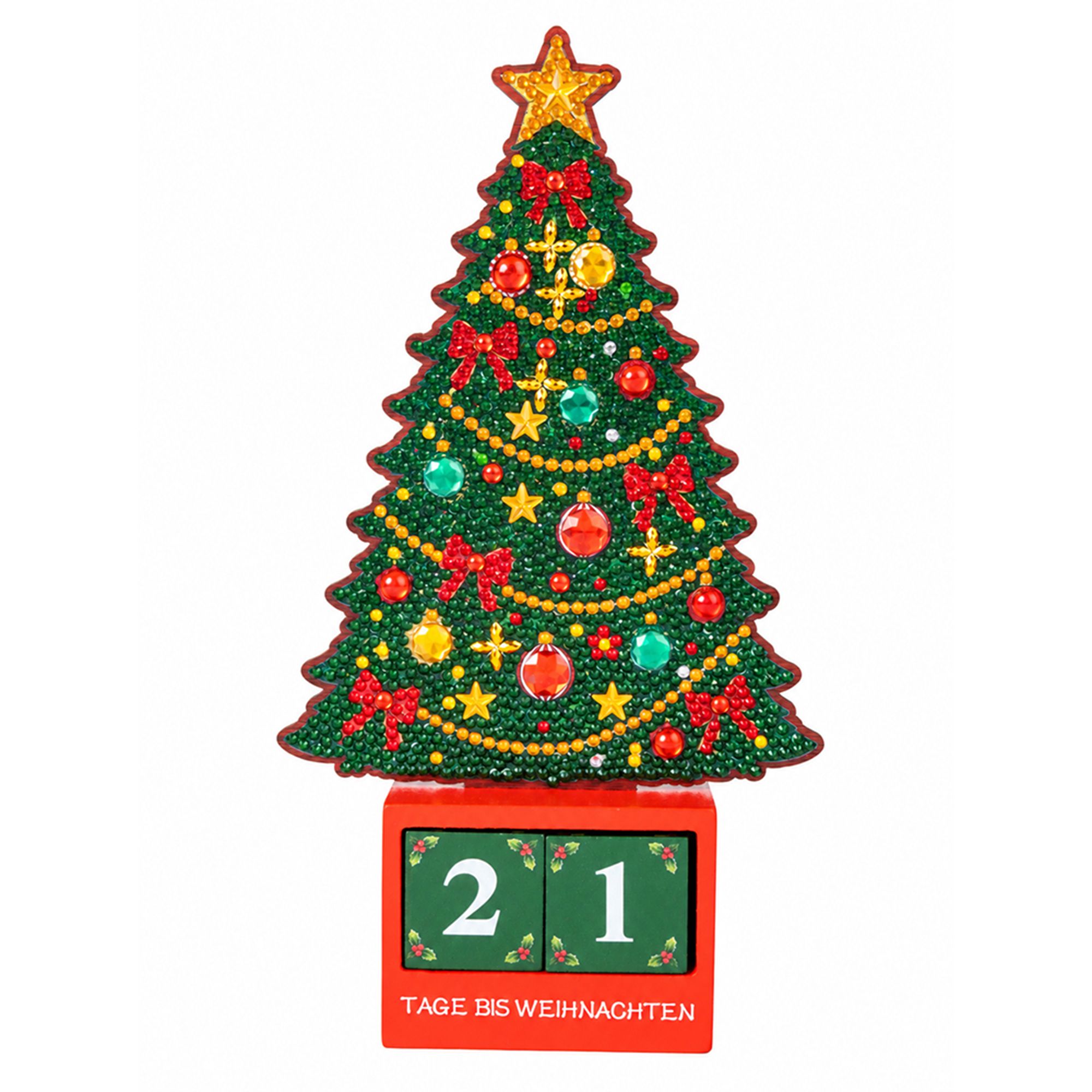 CRAFT BUDDY™ Diamond Painting Countdown bis Weihnachten 5tlg.