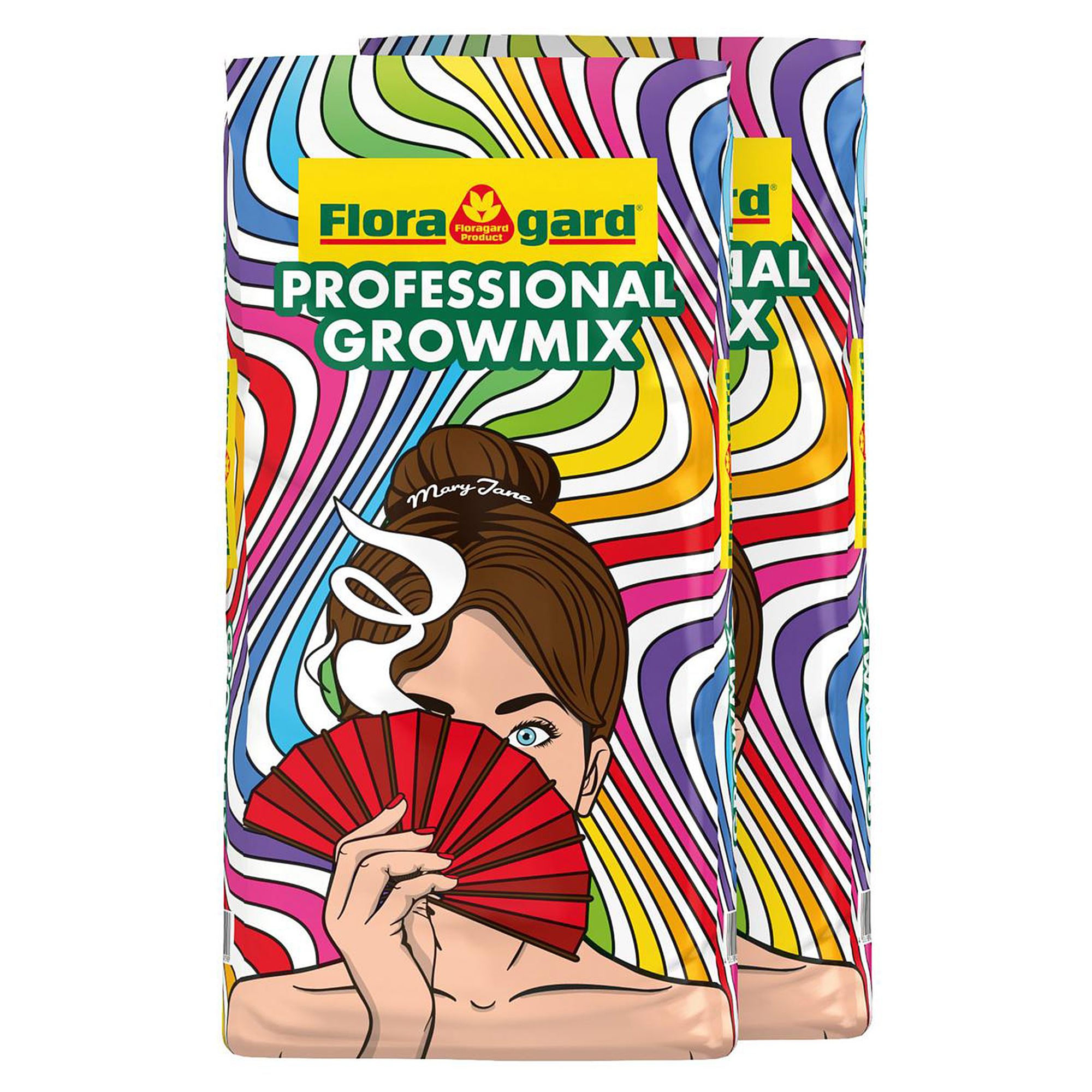 FLORAGARD® Professional Growmix Spezialerde 2x 40 Liter