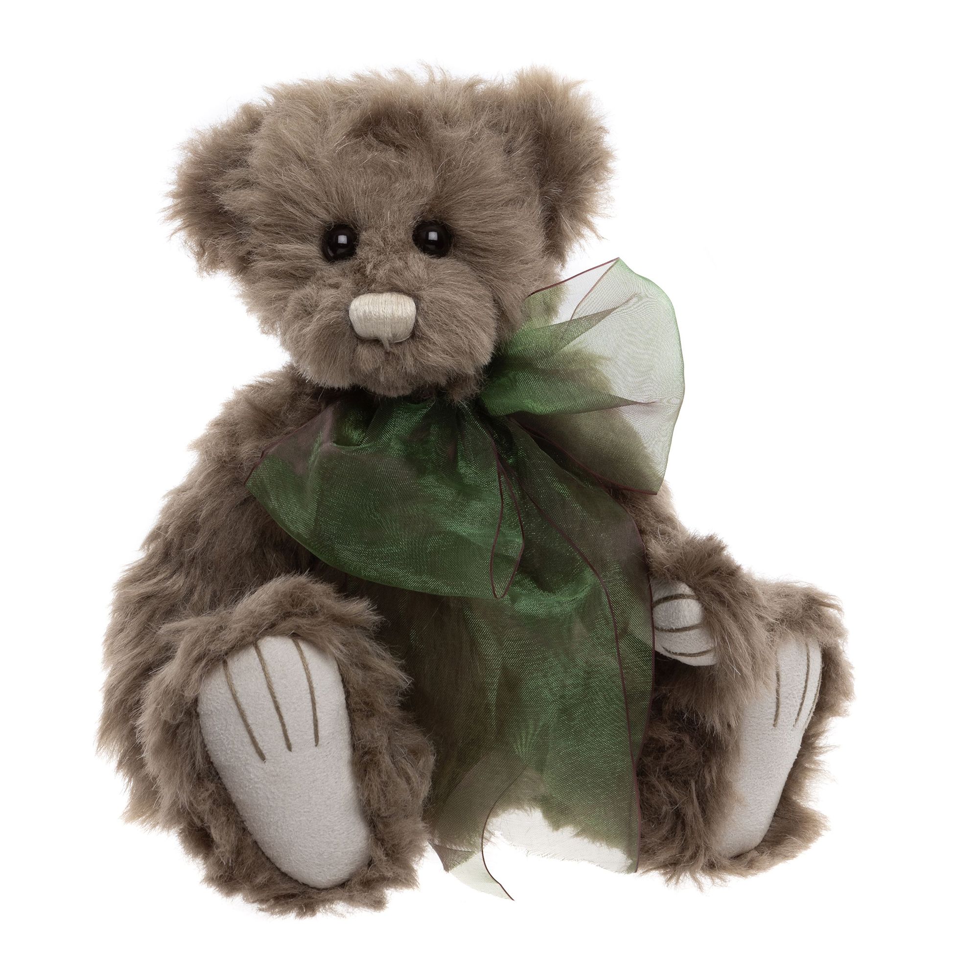 CHARLIE BEARS® Plüschbär Mr Baggins mit Schleife Höhe ca. 28cm