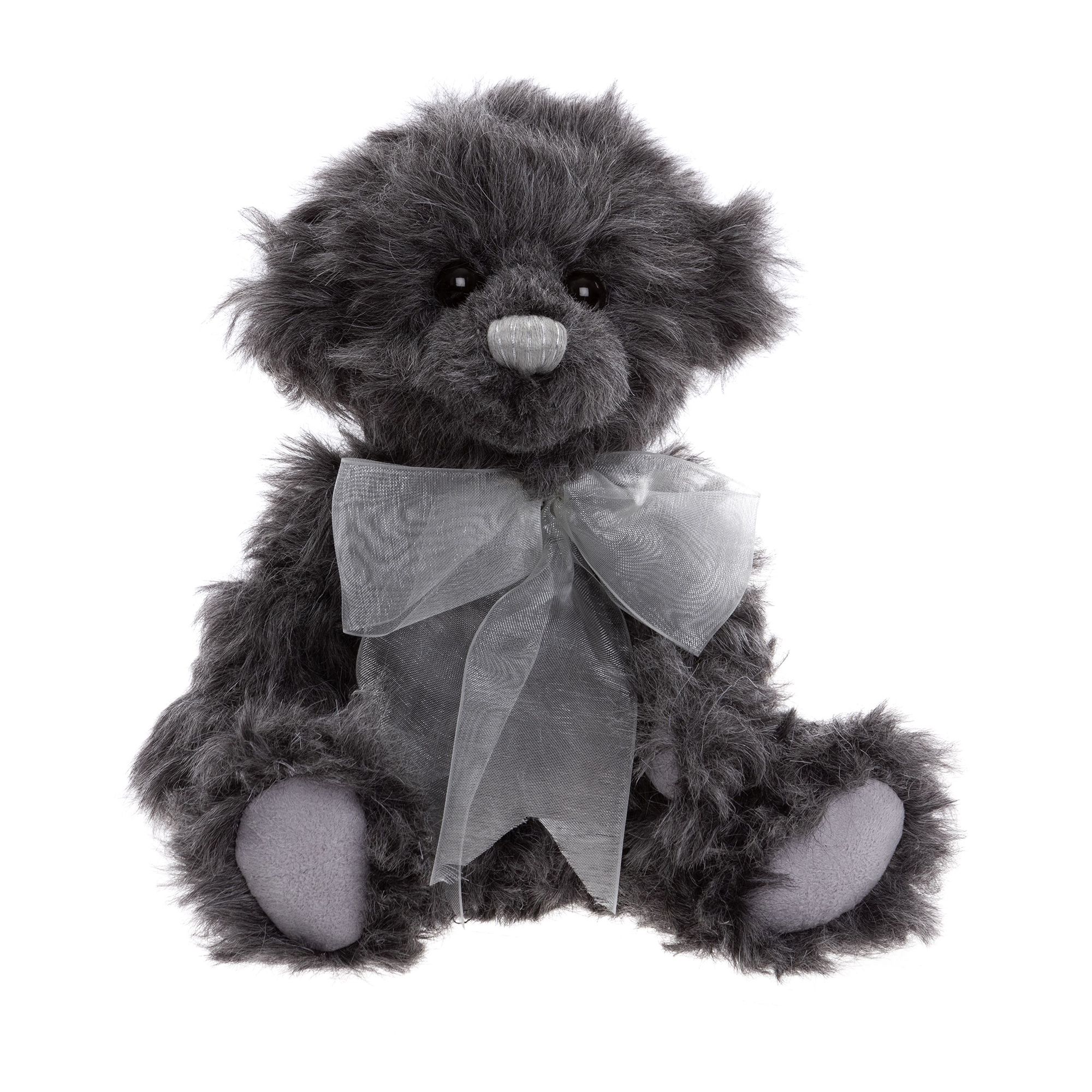 CHARLIE BEARS® Plüschbär Mr Fogg mit Schleife Höhe ca. 28cm