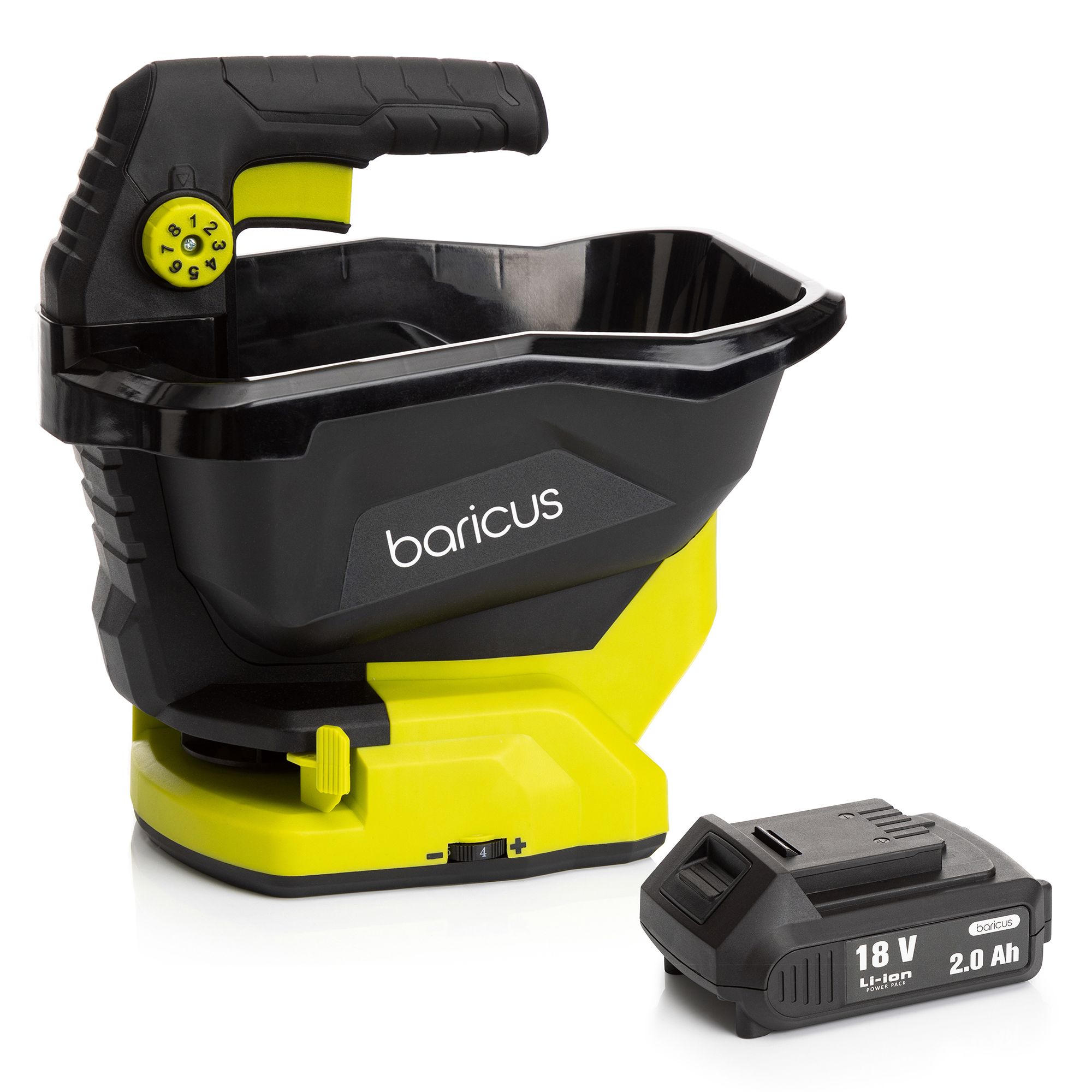 BARICUS 18V Universal Streugerät 3,3l 6-stufig einstellbar 5J.Herstellergarantie