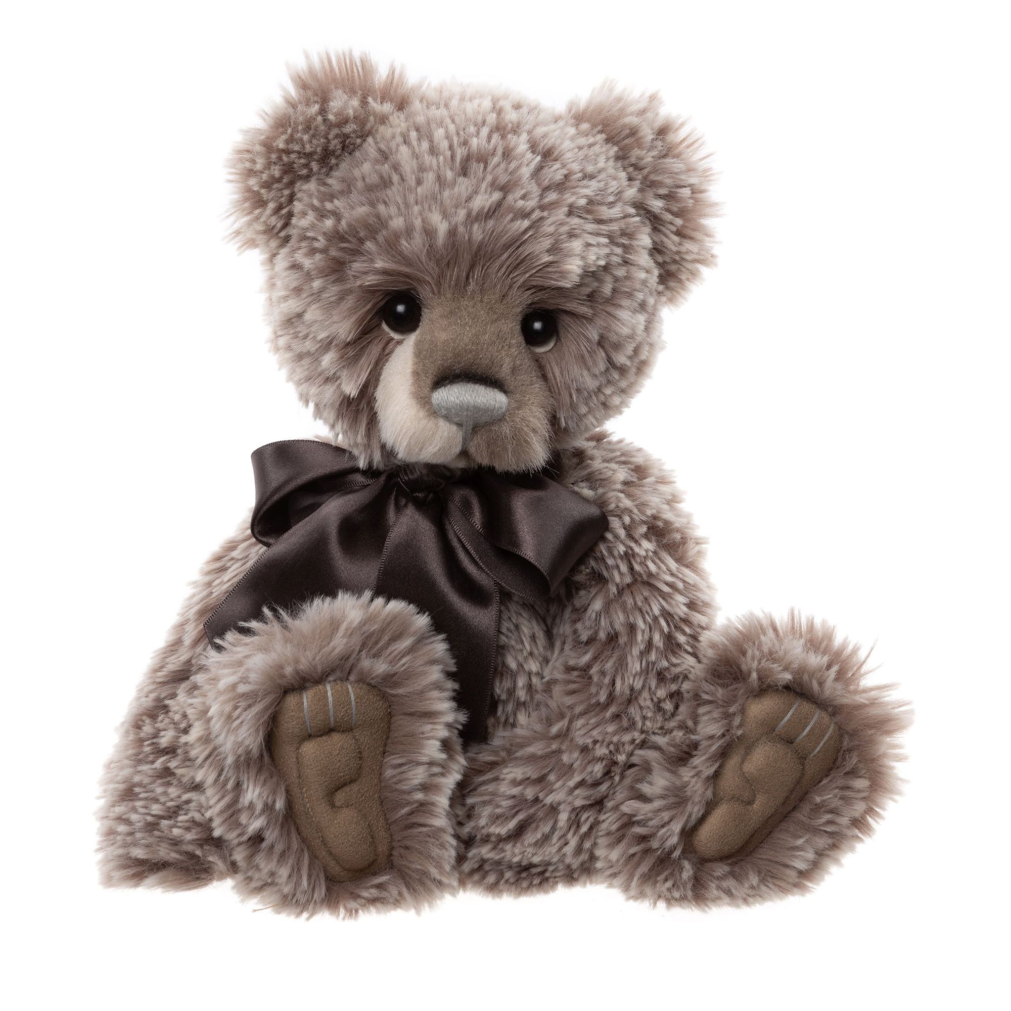 CHARLIE BEARS® Plüschbär Oryn mit Schleife Höhe ca. 34cm