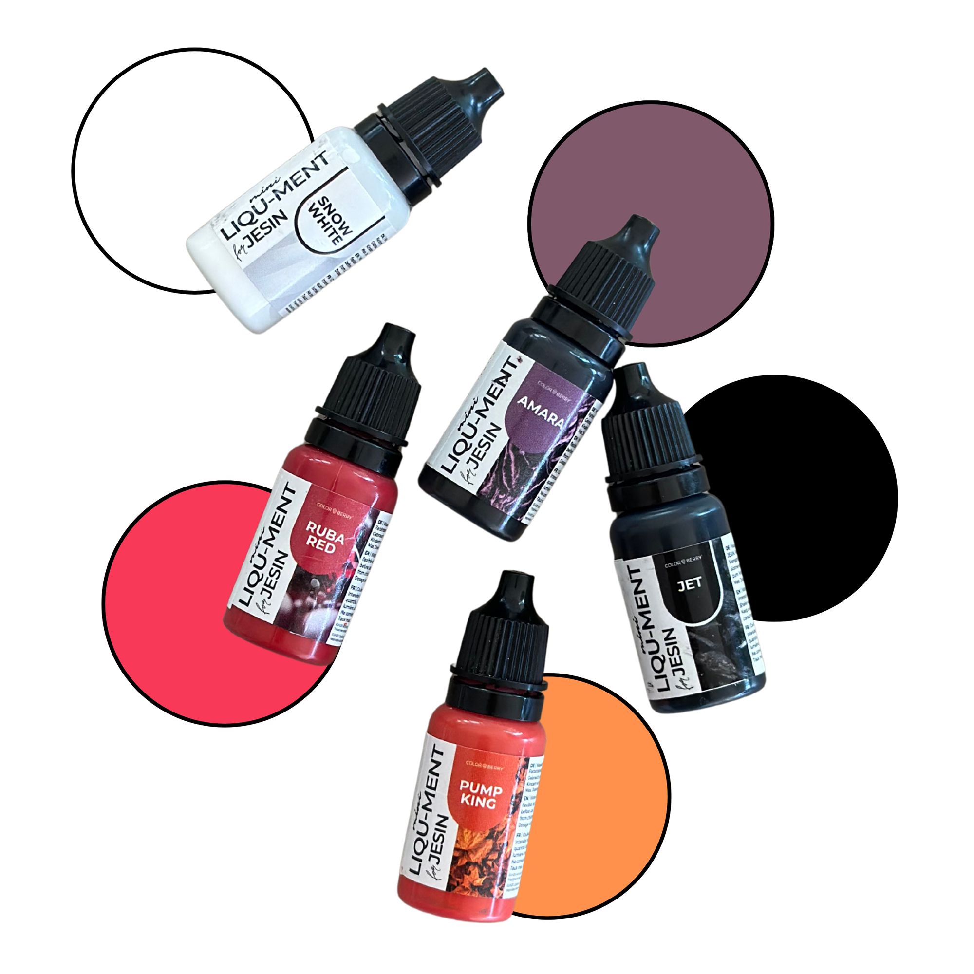 COLORBERRY Kreativfarben-Set Liqu-Ments versch. Farben 5tlg.
