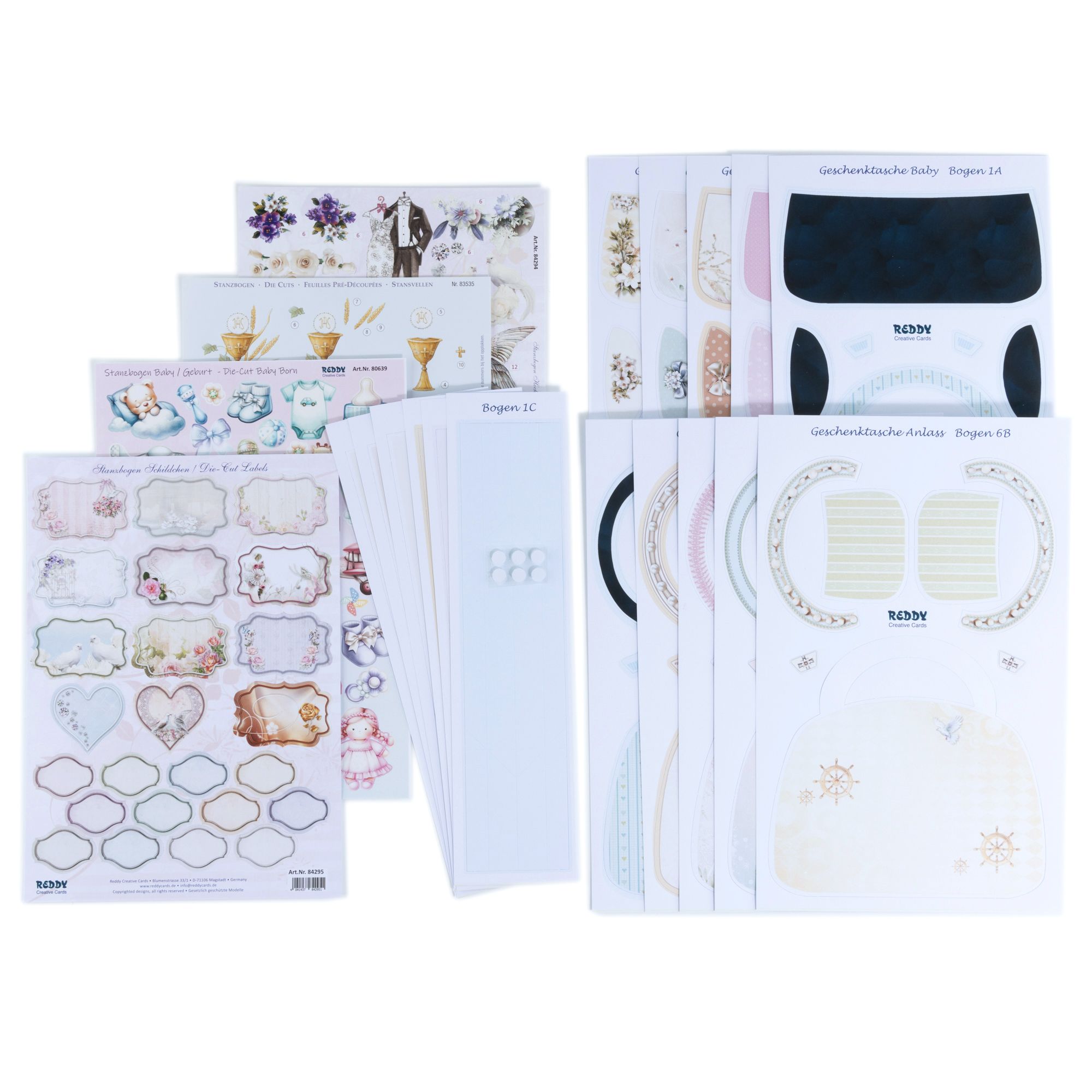 REDDY Kreativ-Set Geschenktaschen festliche Anlässe 28tlg.