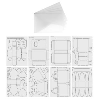KARIN JITTENMEIER Schablonen-Set Design Schablonen & Windradfolien 13tlg.