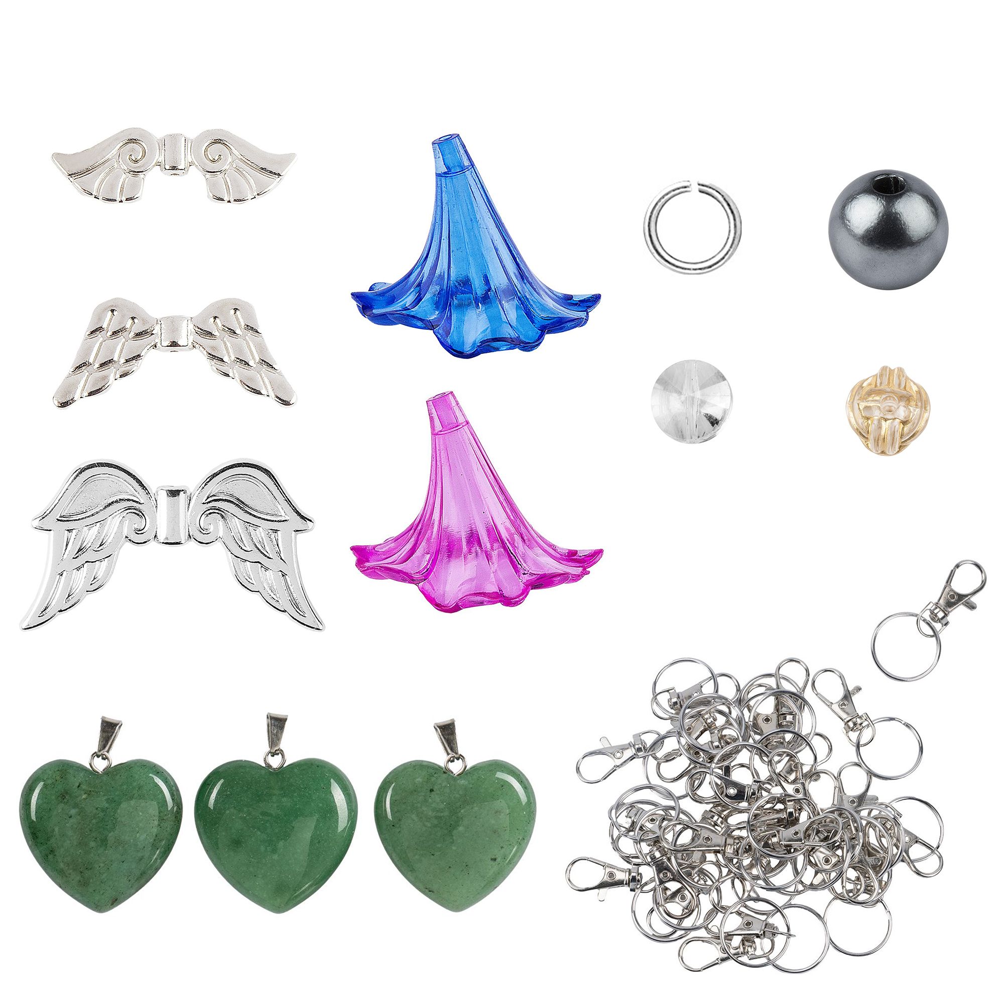 KARIN JITTENMEIER Club Artikel Kreativ-Set Engel Anhänger 13tlg.