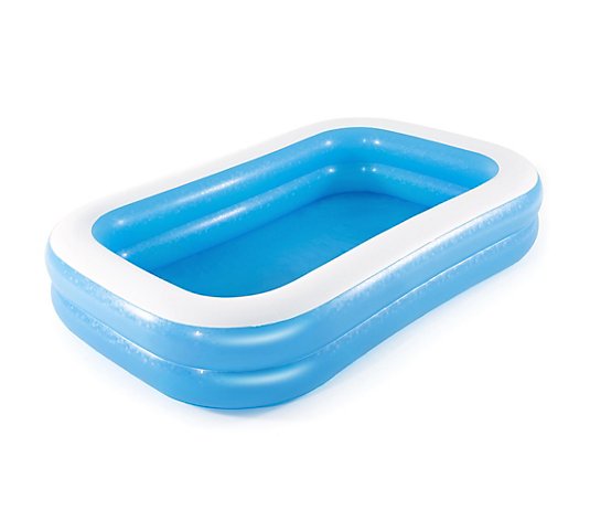BESTWAY® Family Pool rechteckig blau/weiß 262x175x51cm
