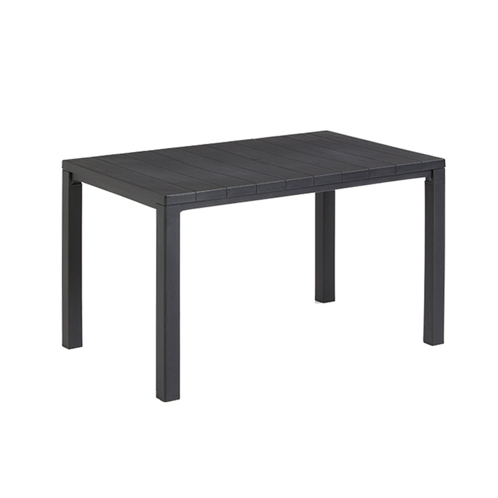 KETER® Gartentisch JULIE mit Schirmloch, wetterfest & UV-beständig ca. 147x90x75cm