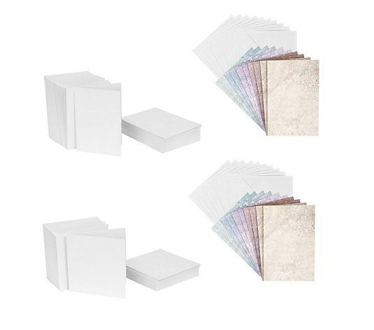 KARIN JITTENMEIER Grußkarten-Set Karten versch. Formate & Umschläge, 240tlg.