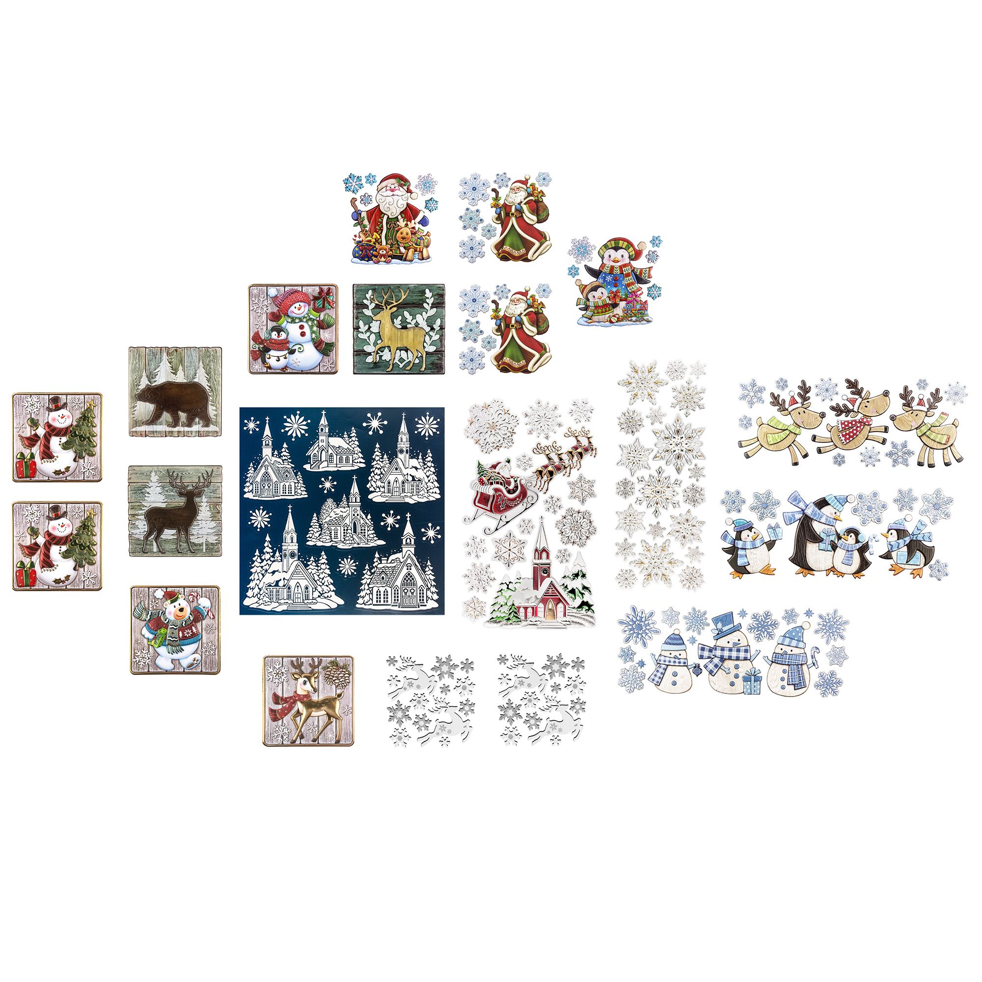 KARIN JITTENMEIER Sticker-Set Stickerbogen verschiedene Motive 20tlg ...