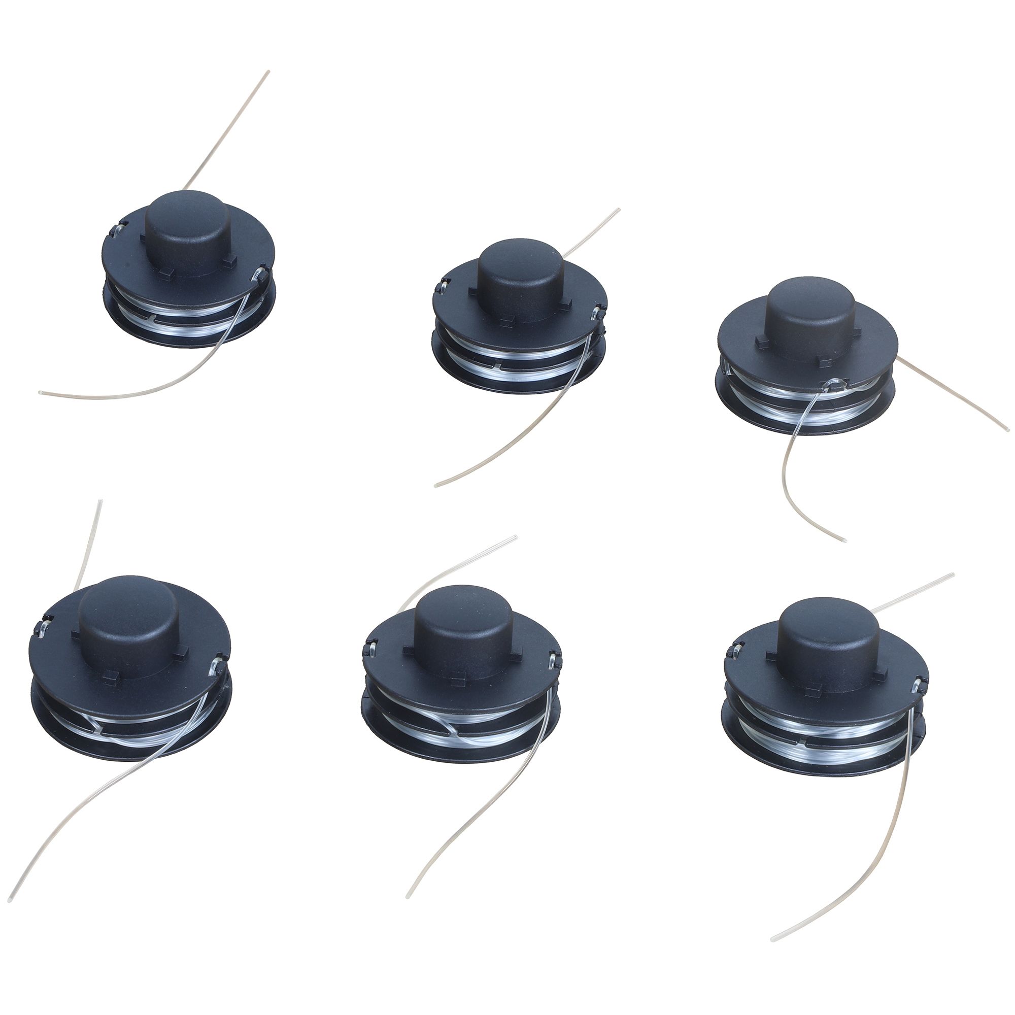 BARICUS Ersatz-Nylonfäden für Rasentrimmer 6 Stück