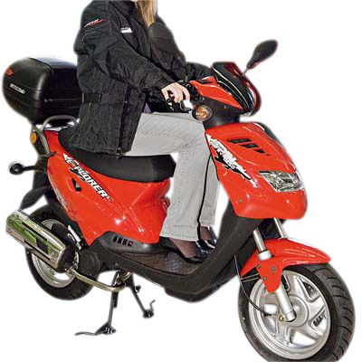 A.T.U Motorroller SPIN GE50 50ccm Komplett-Paket 